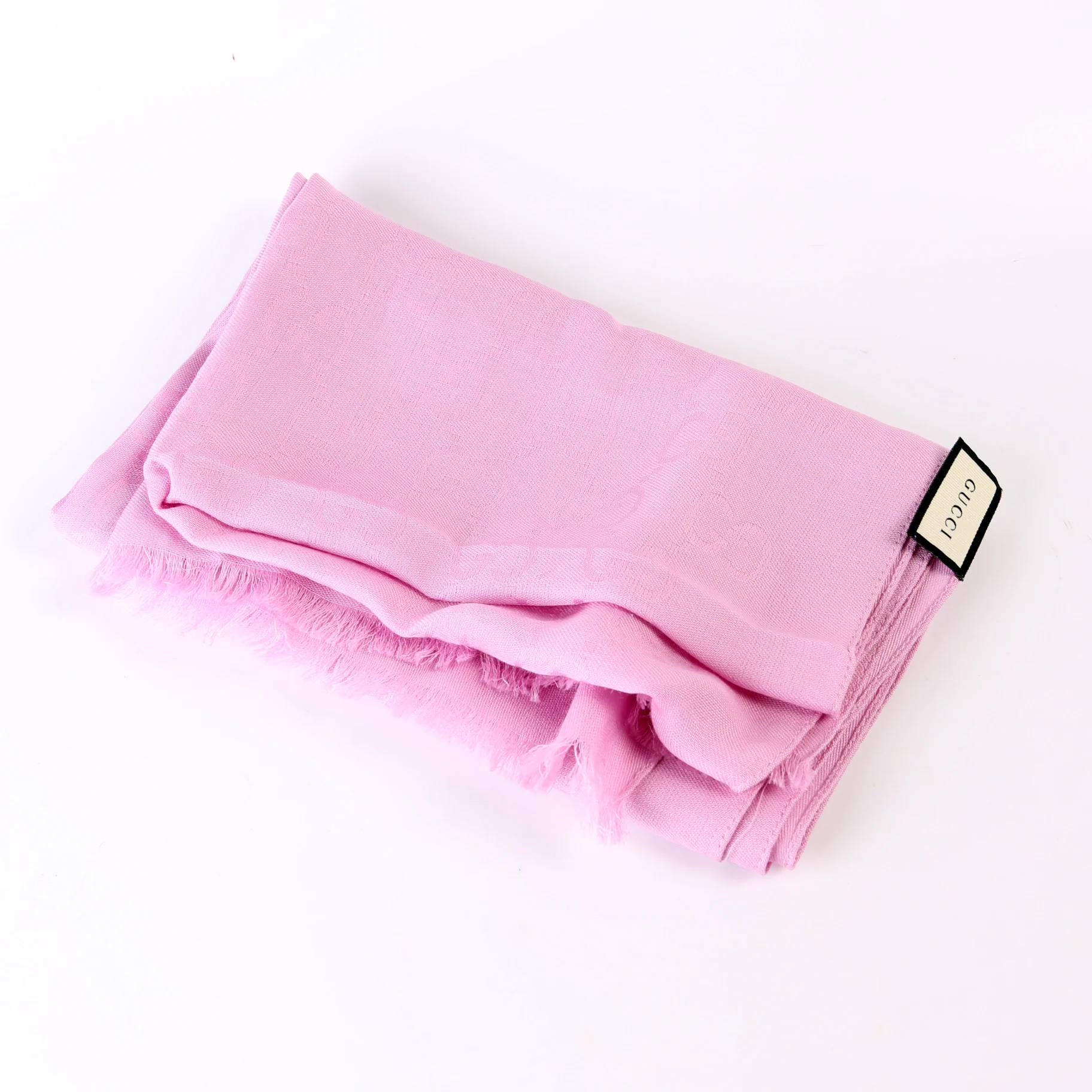 GG Wool/Silk Scarf - Image 2