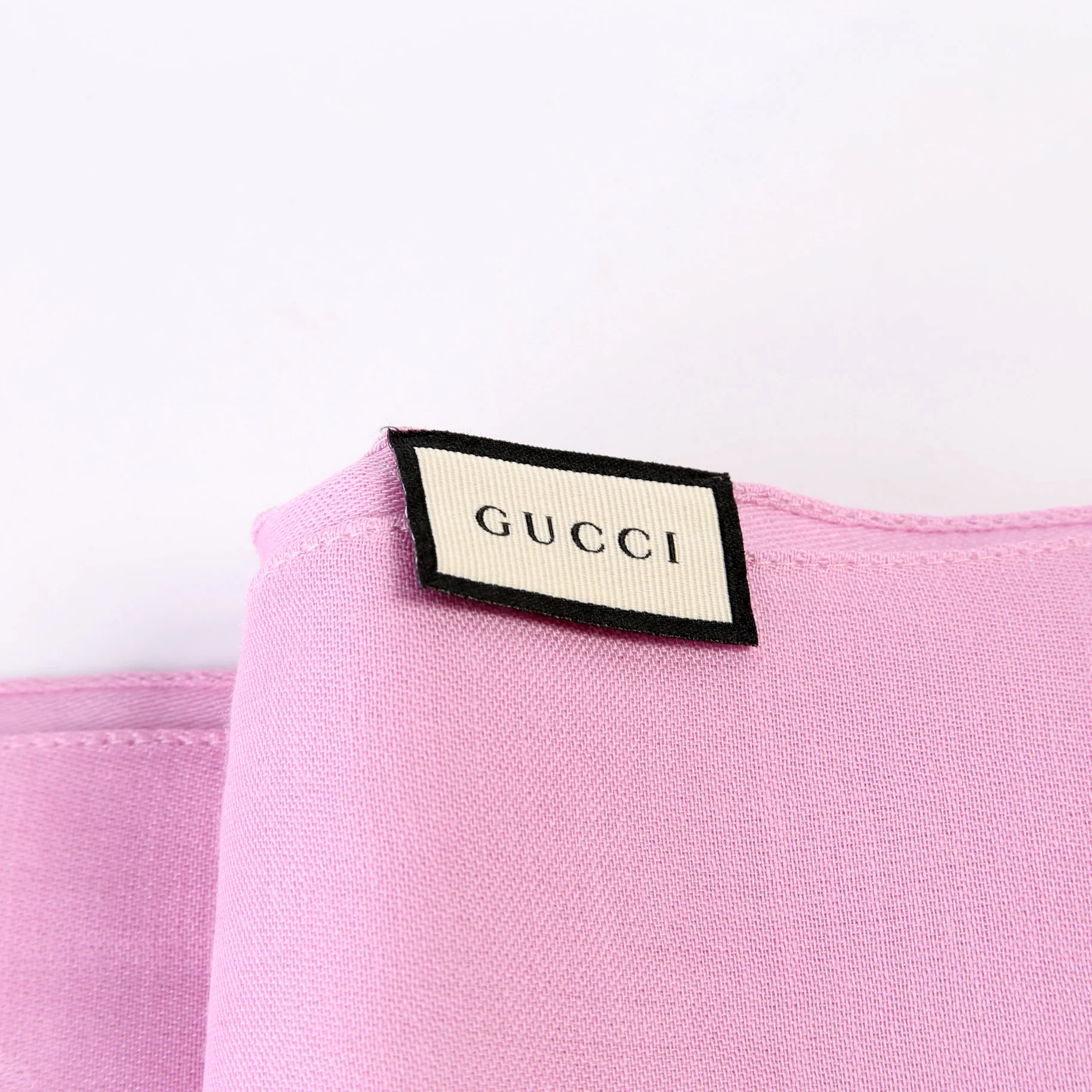 GG Wool/Silk Scarf - Image 4