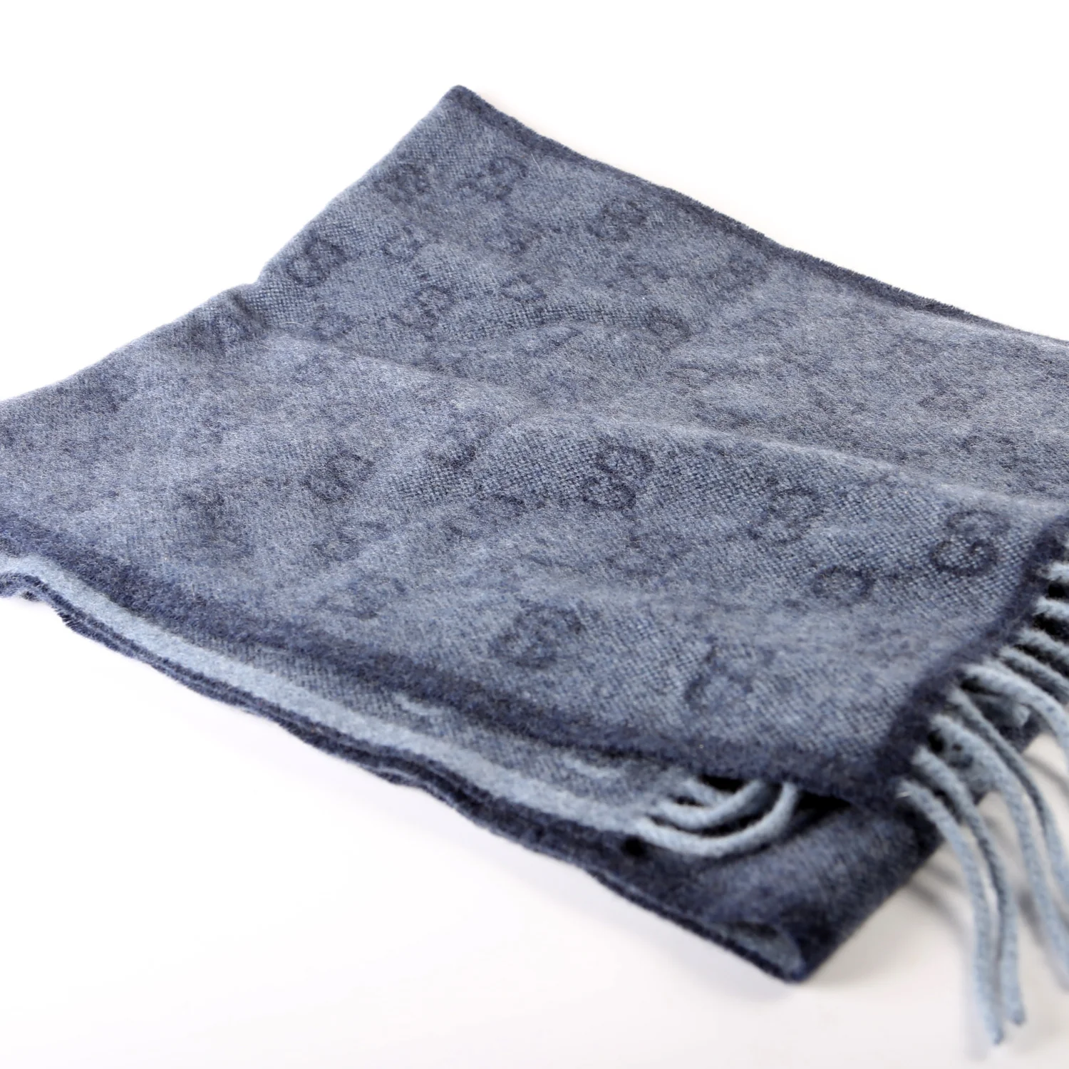 GG Wool/Silk Scarf - Image 2