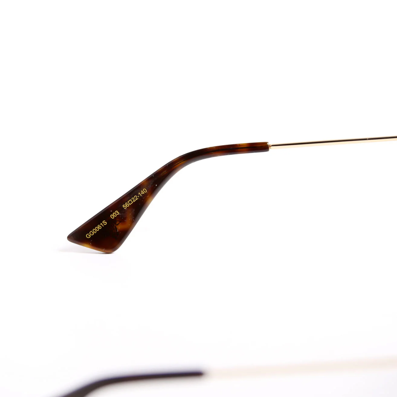 GG0061S Round Sunglasses Green/Red - Image 5