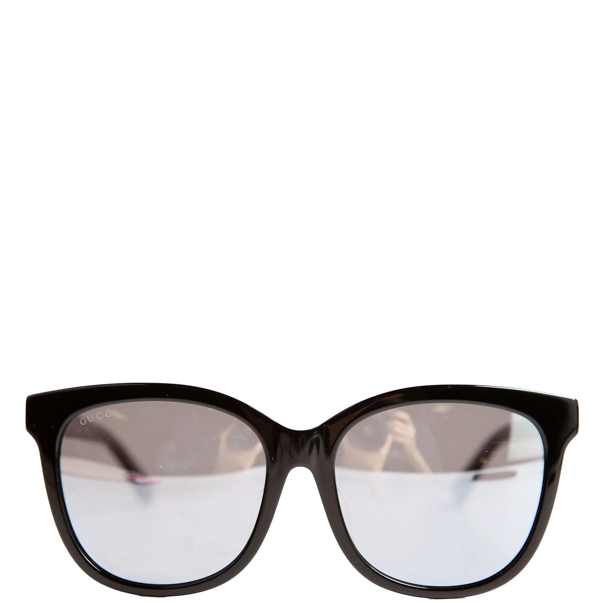 GG0082SK Oversized Square Sunglasses Black