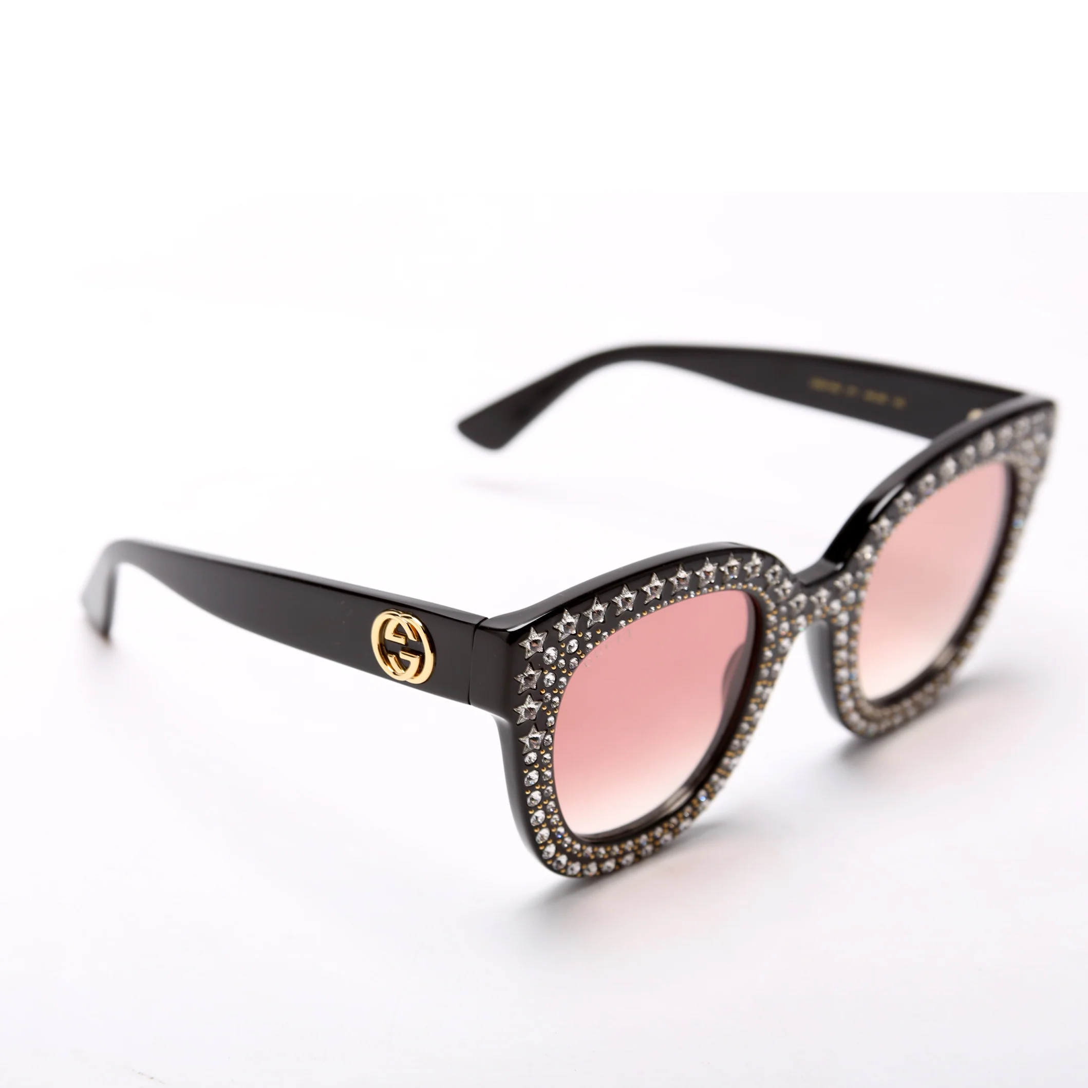 GG0116S Crystal Stars Sunglasses Black - Image 2