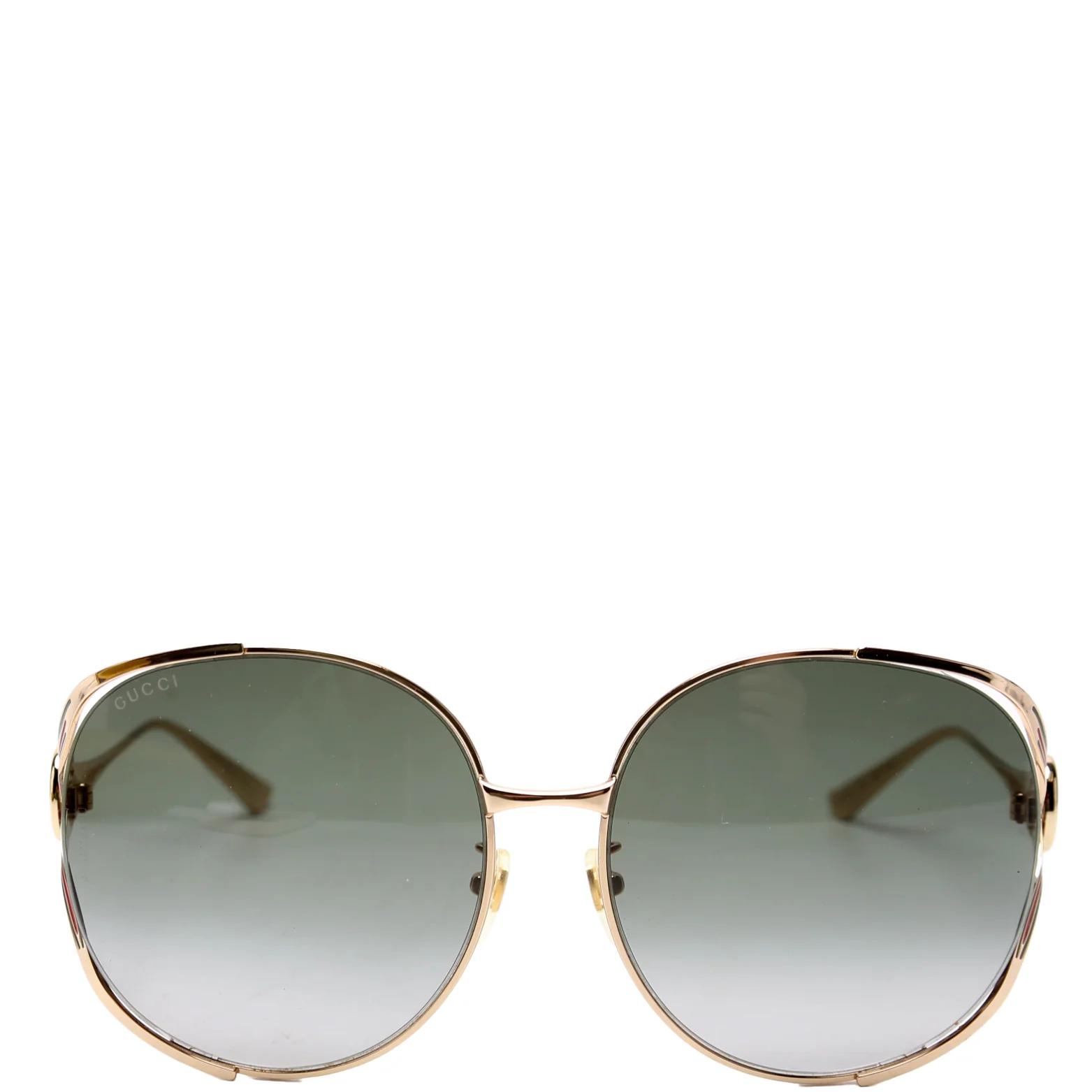 GG0225S Oversized Sunglasses Gold/Multi