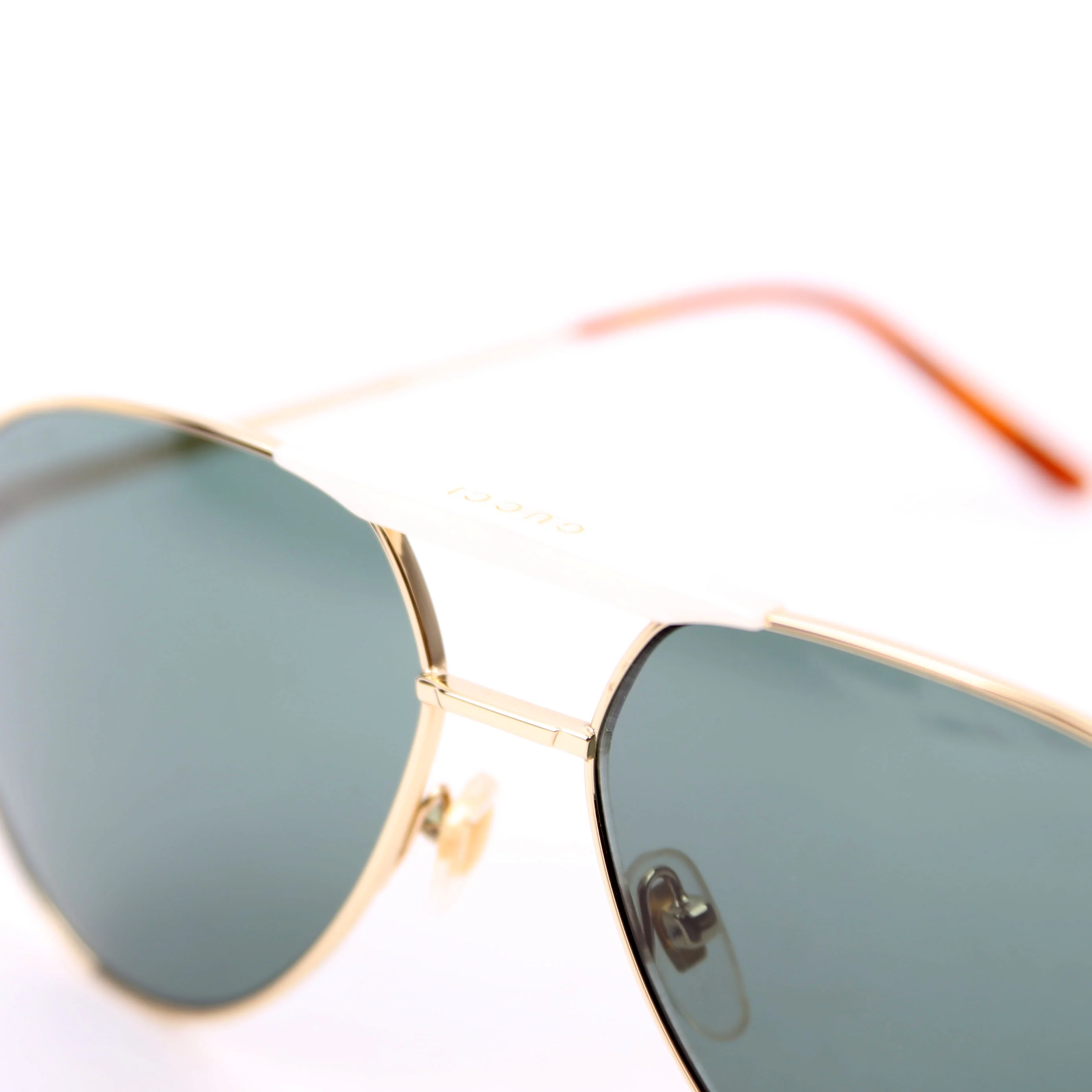GG0242S Aviator Sunglasses Gold - Image 7