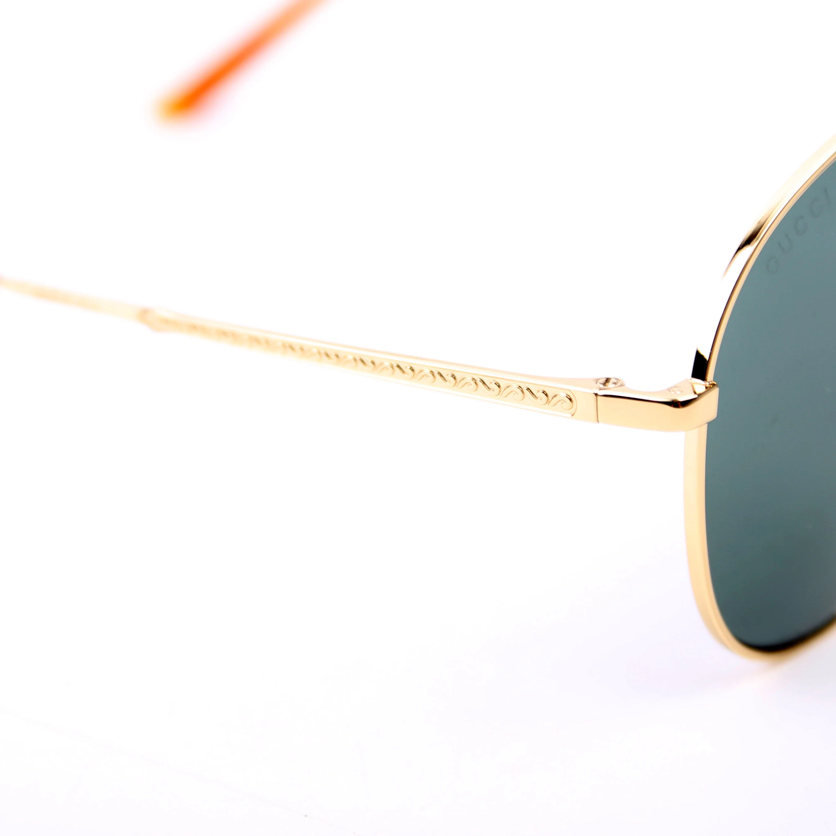 GG0242S Aviator Sunglasses Gold - Image 8