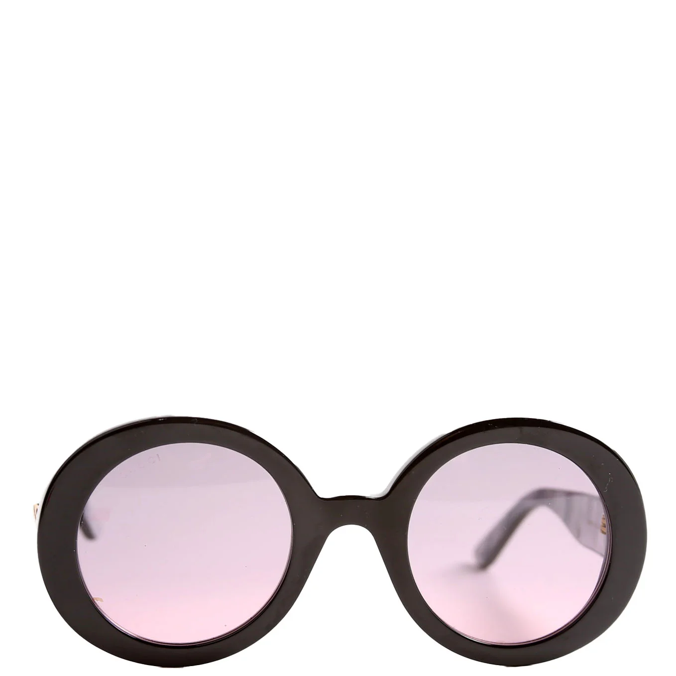 GG0319S Acetate Round Sunglasses Black