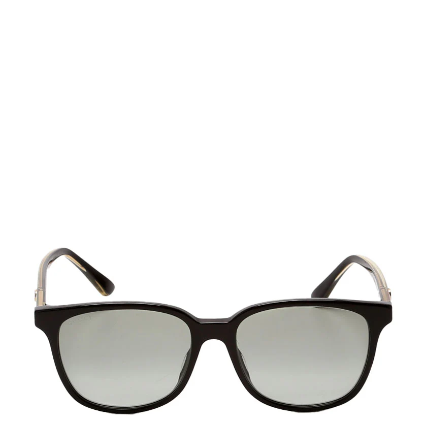 GG0376S Square Sunglasses Black
