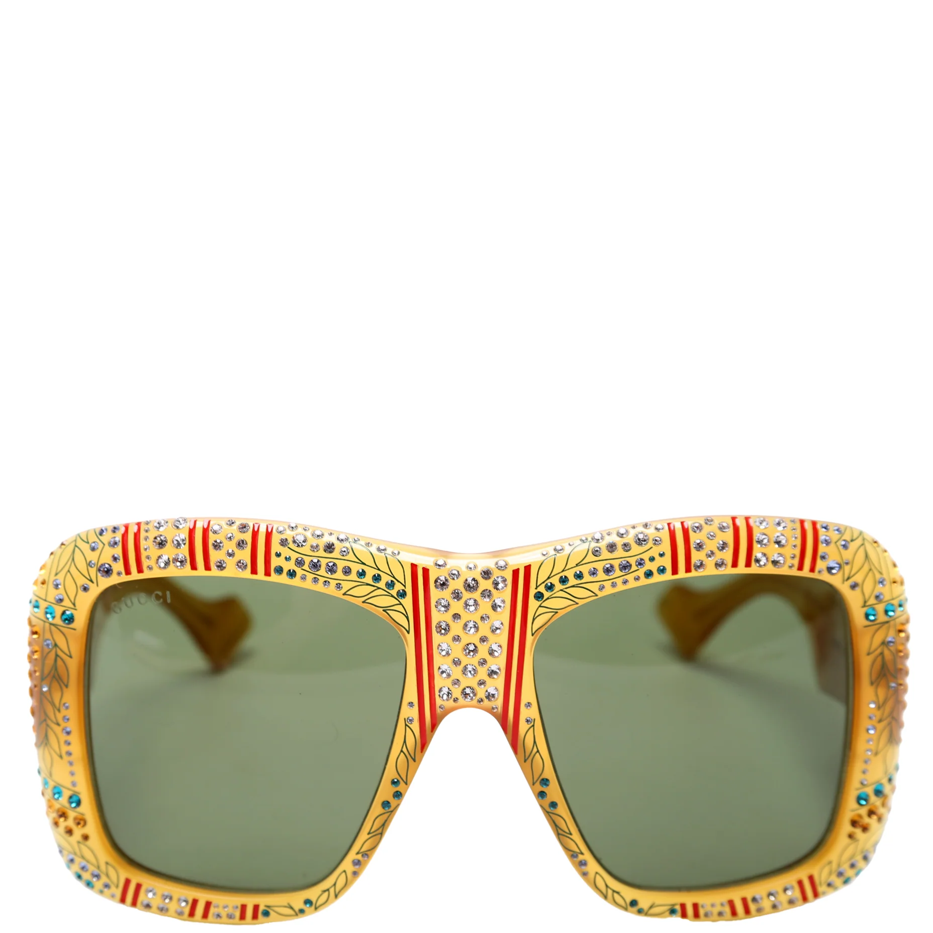 GG0498S Hollywood Forever Sunglasses Yellow/Multicolor