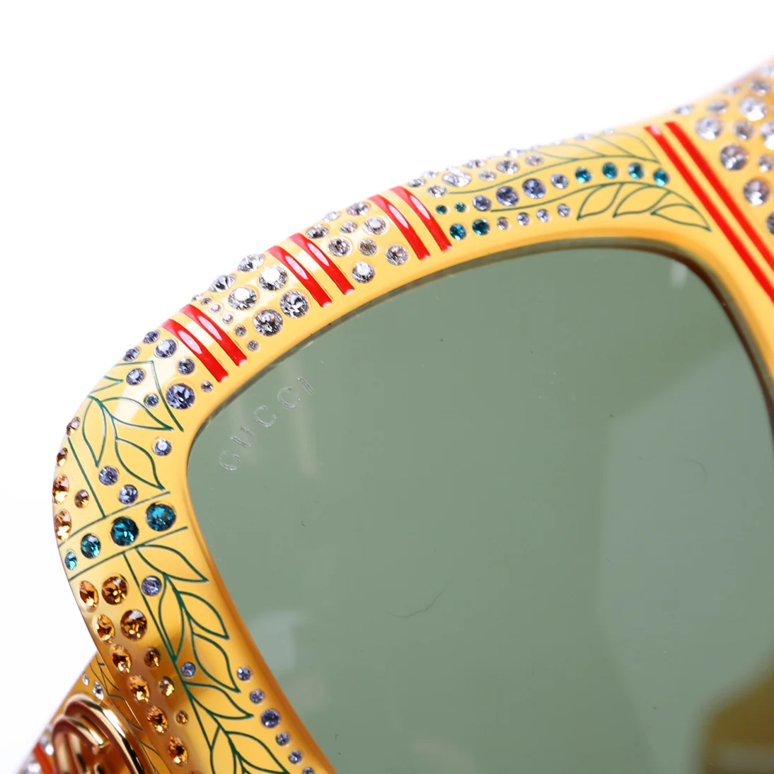 GG0498S Hollywood Forever Sunglasses Yellow/Multicolor - Image 4
