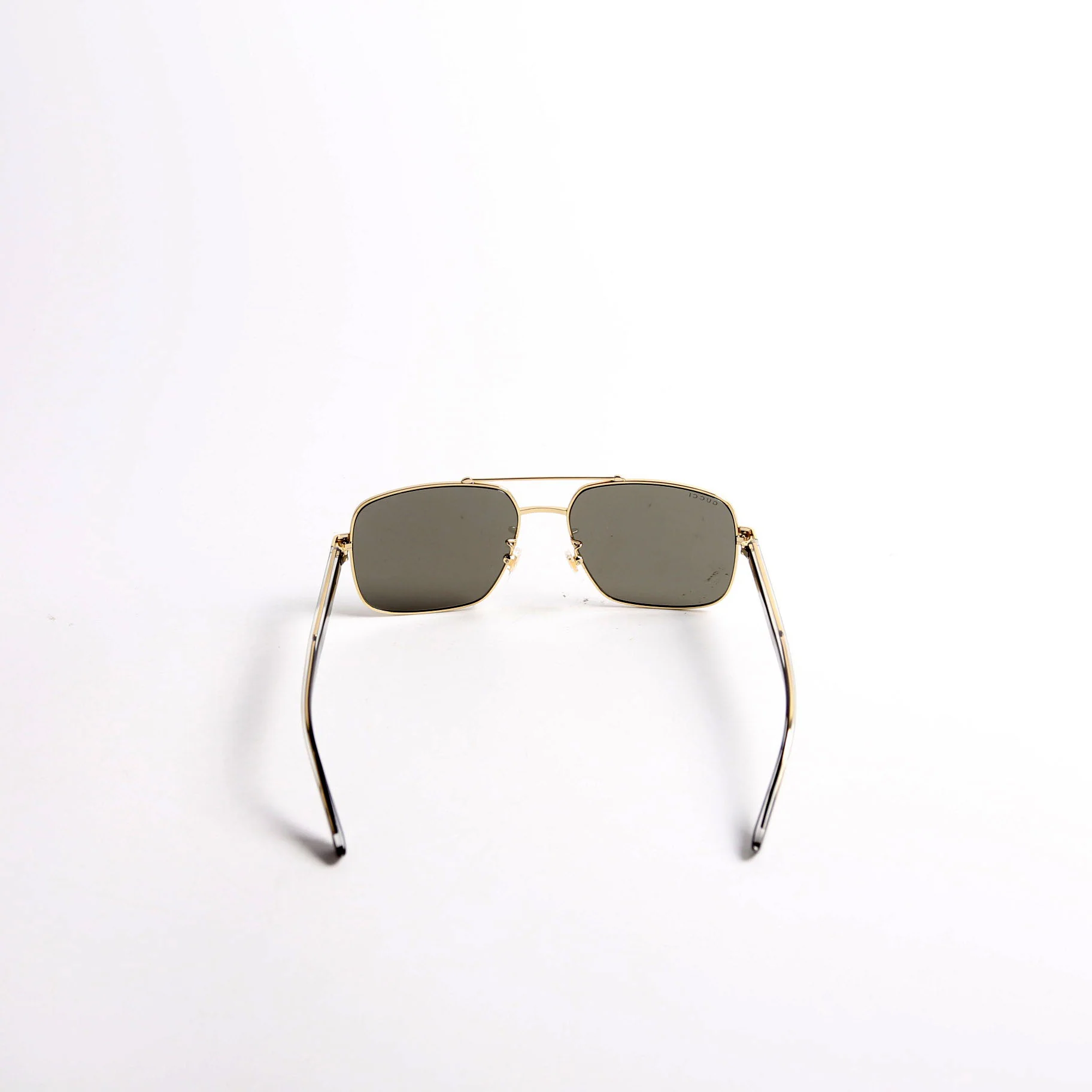 GG0529S Web Aviator Sunglasses Black/Gold - Image 3