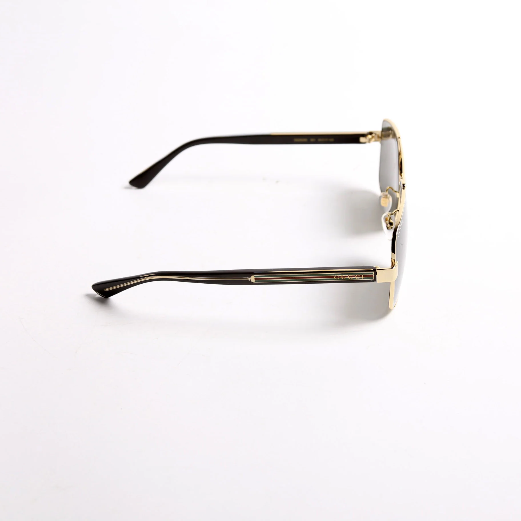 GG0529S Web Aviator Sunglasses Black/Gold - Image 4