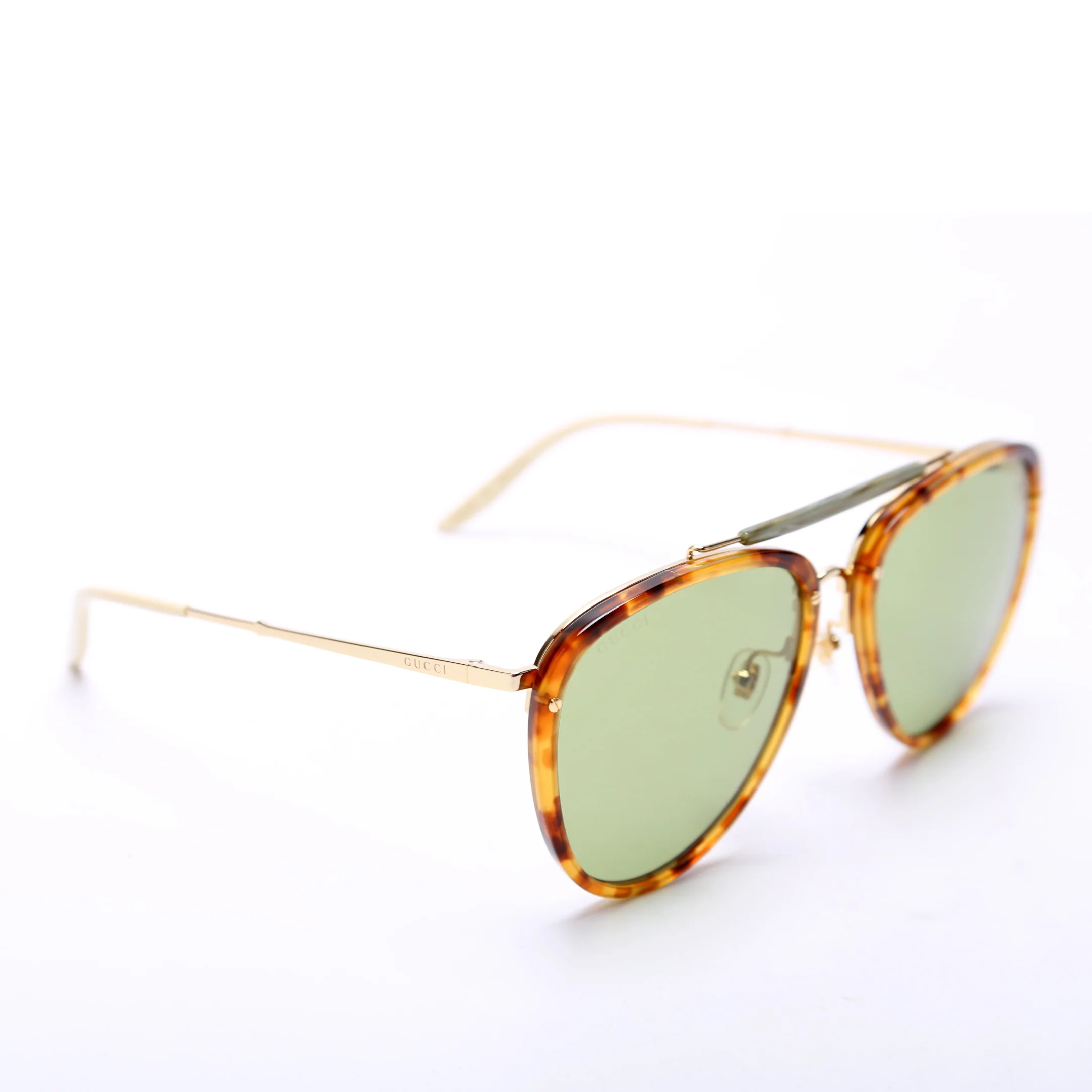 GG0672S Aviator Sunglasses Brown - Image 2