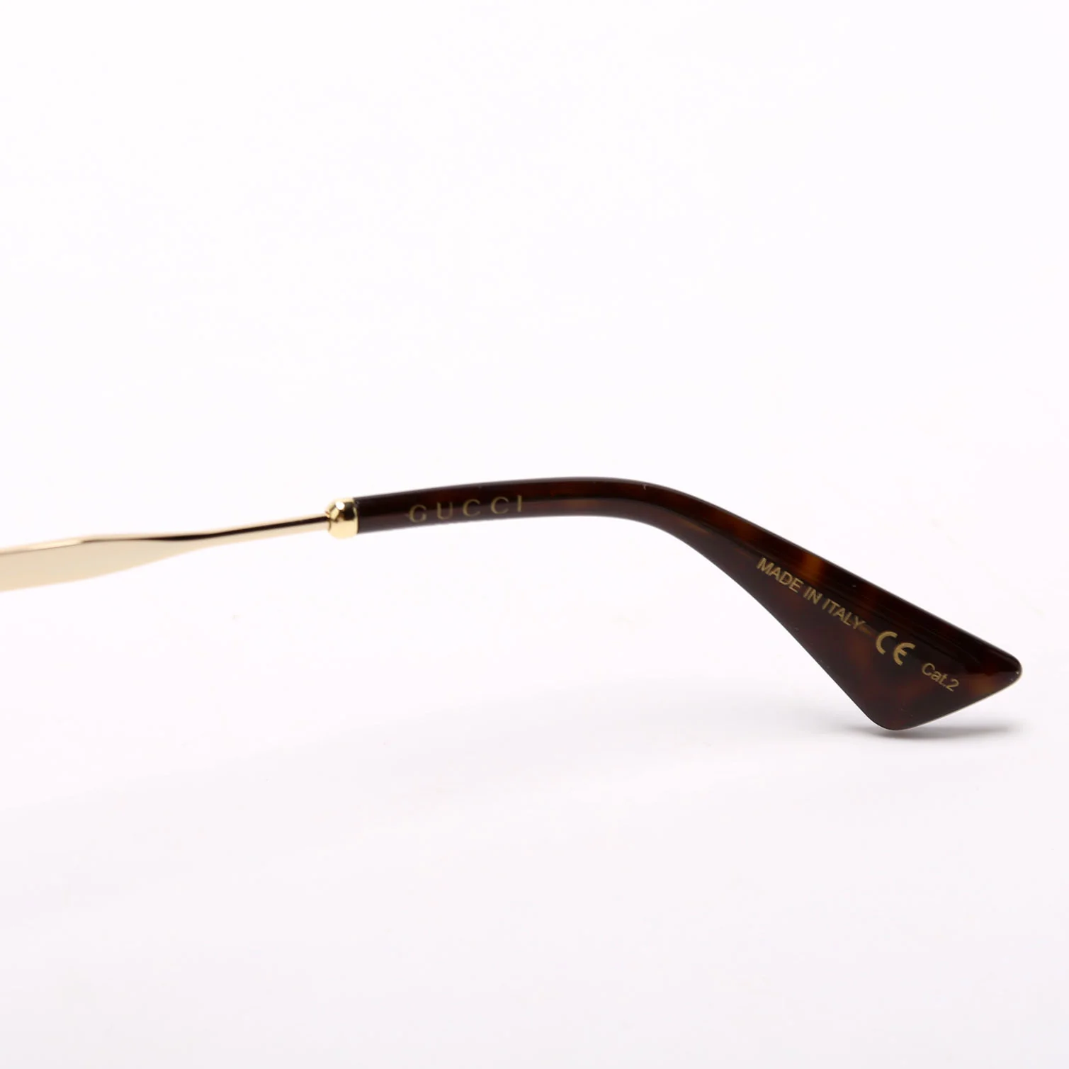 GG0818SA Oversized Sunglasses Black/Gold - Image 4