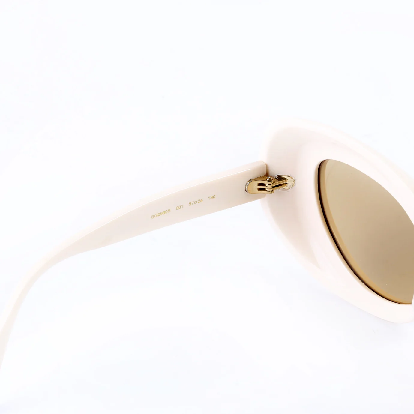 GG0990S 001 Cateye Sunglasses Cream - Image 5