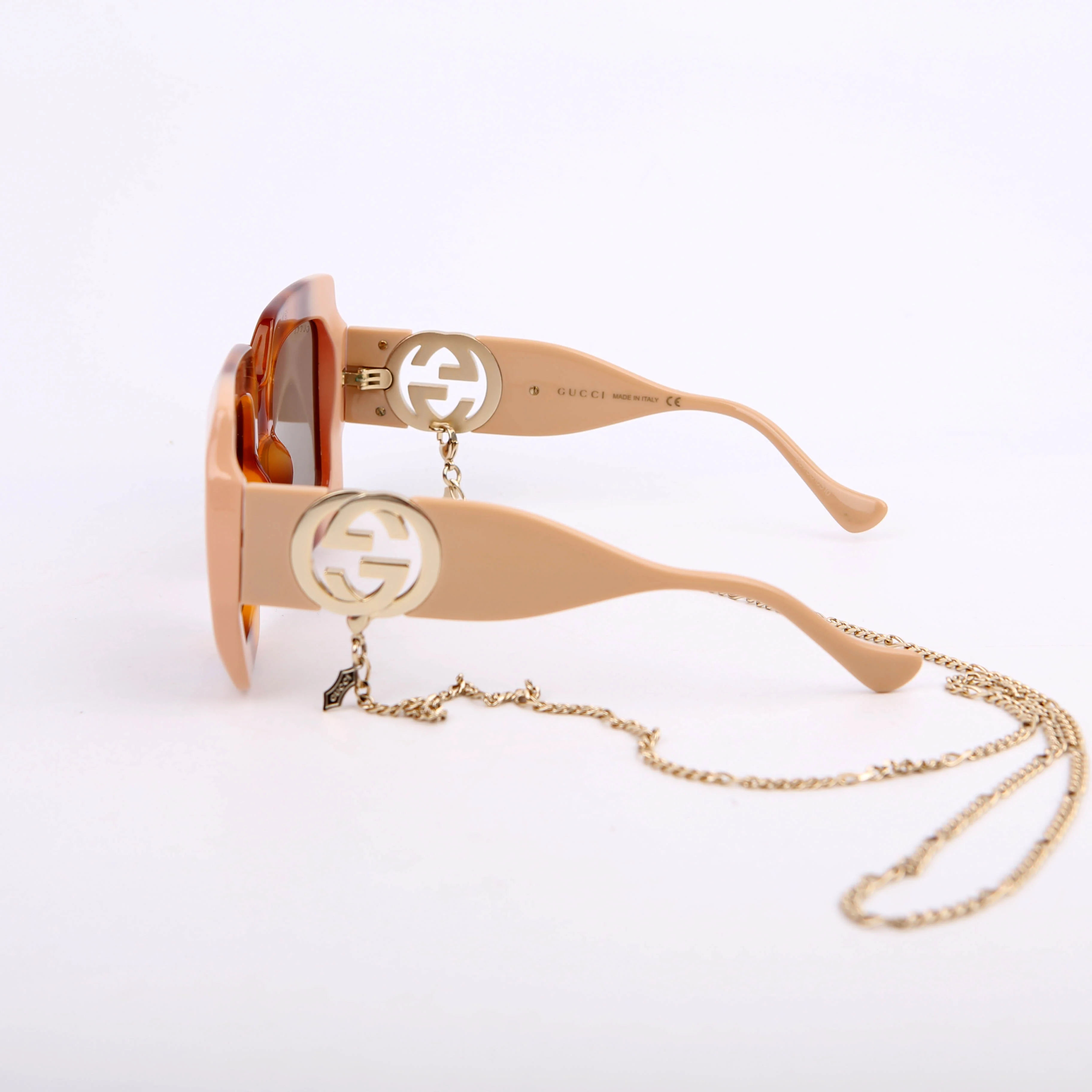 GG1022S Oversized Sunglasses Tan/Brown - Image 4