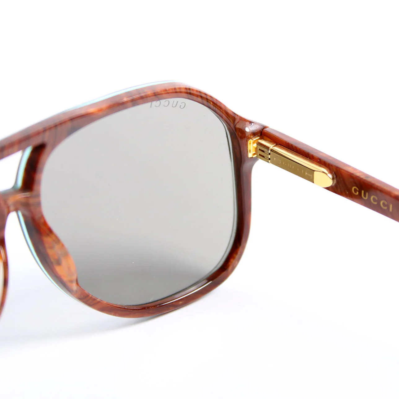 GG1042S Aviator Sunglasses Brown - Image 7