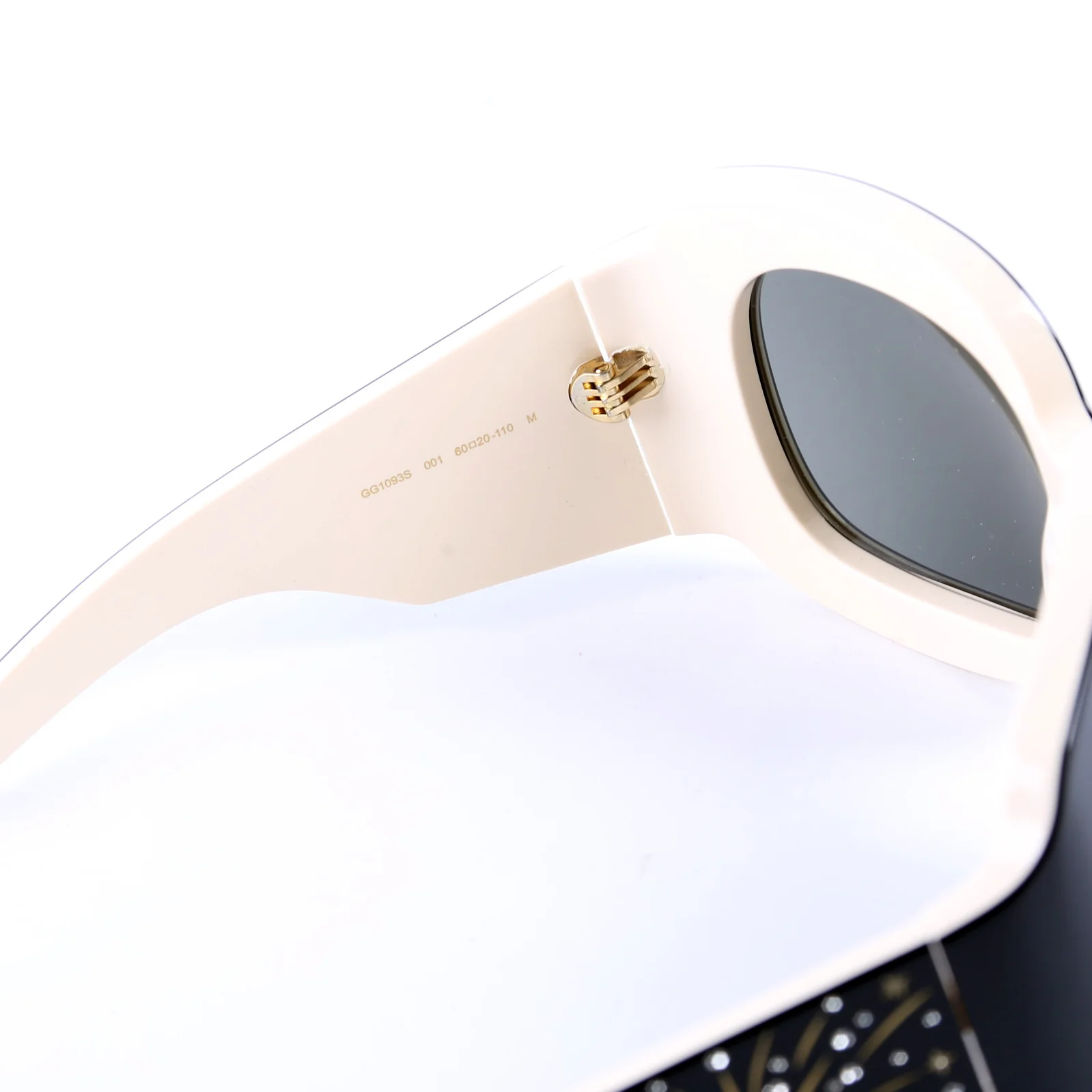 GG1093S Hollywood Forever Sunglasses Black/Cream - Image 5