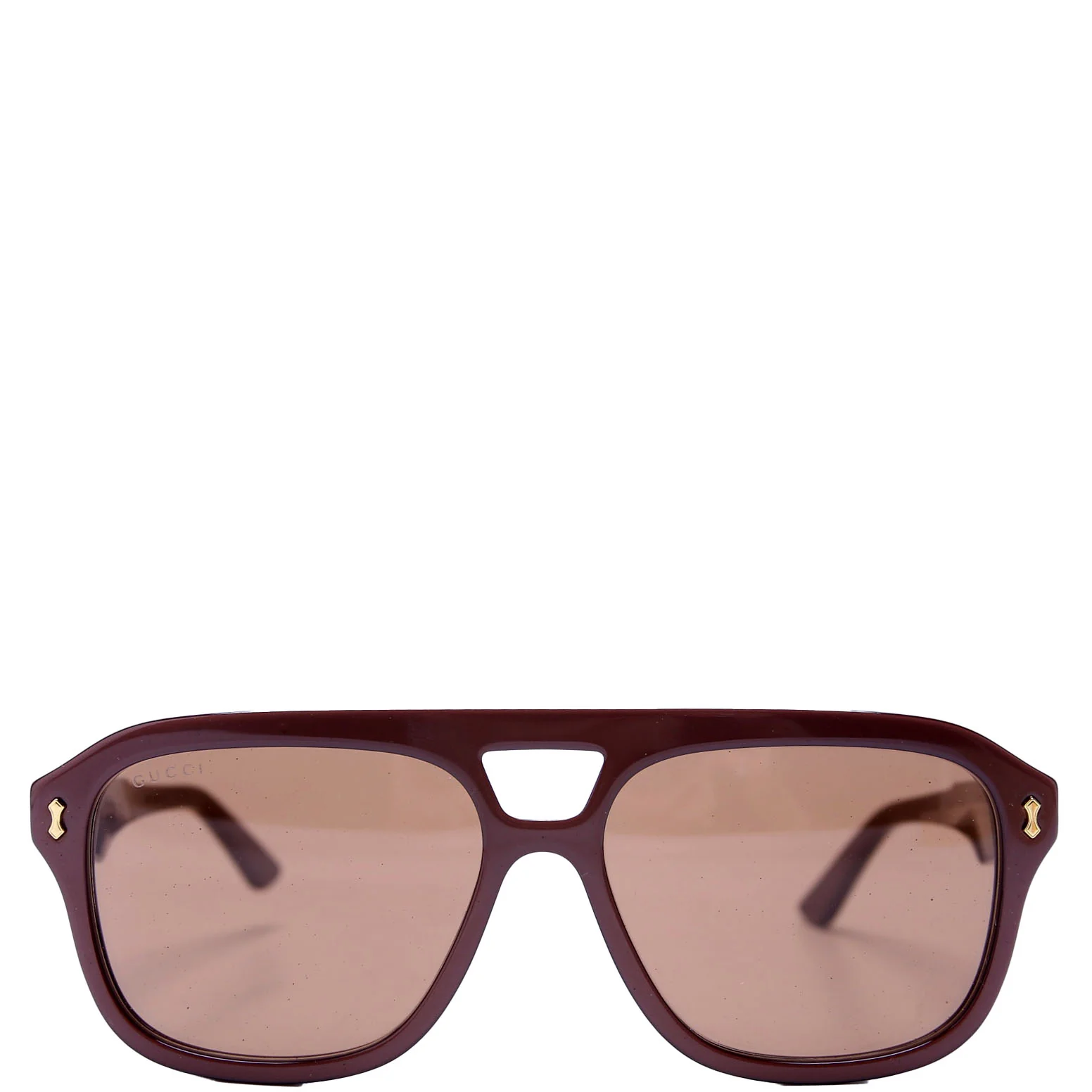 GG1263S Acetate Aviators Sunglasses Brown
