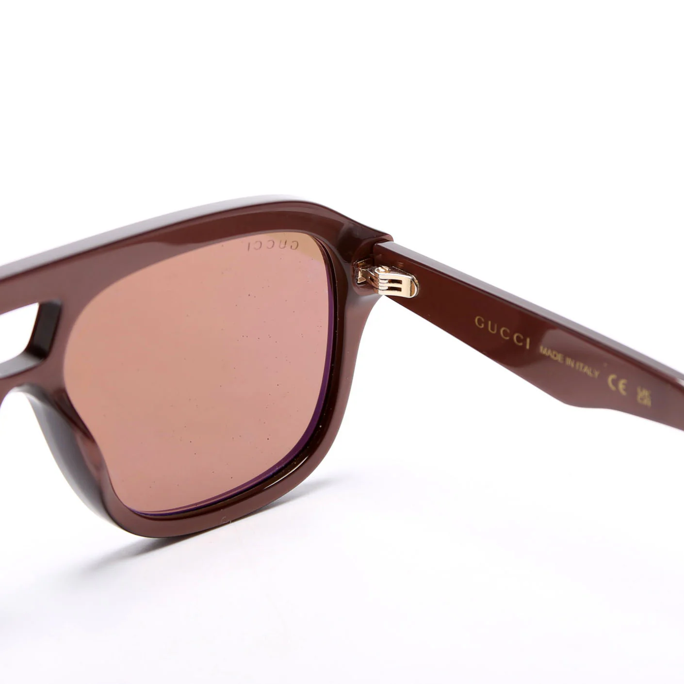 GG1263S Acetate Aviators Sunglasses Brown - Image 7