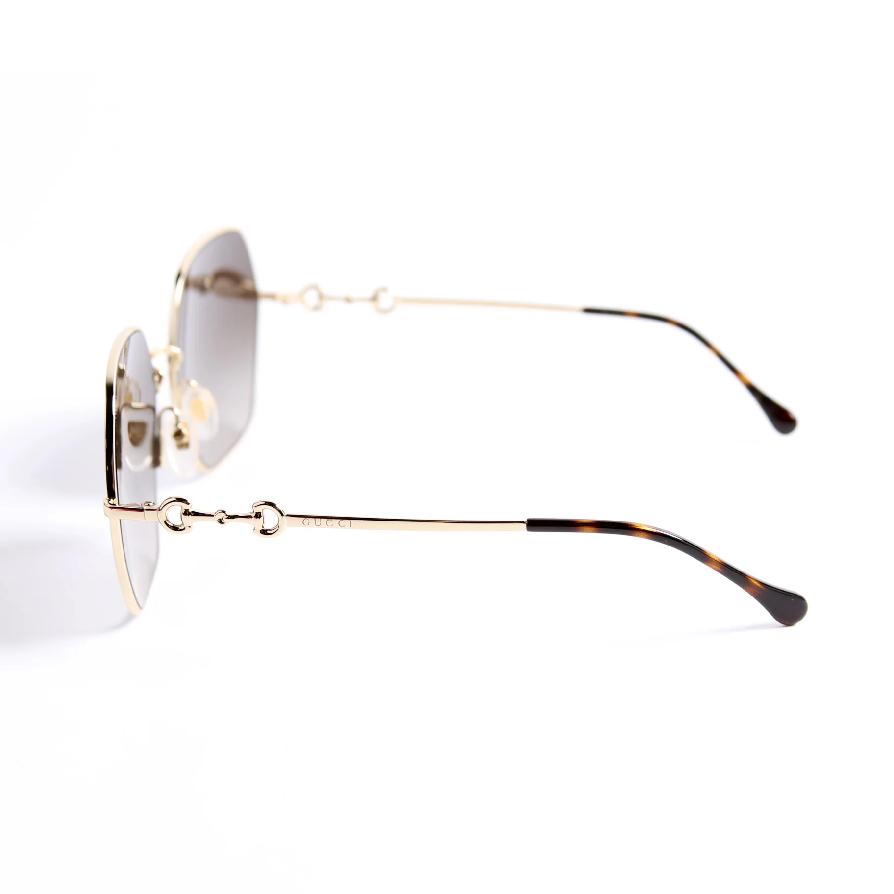 GG1335S Oversized Sunglasses Gold/Brown - Image 2