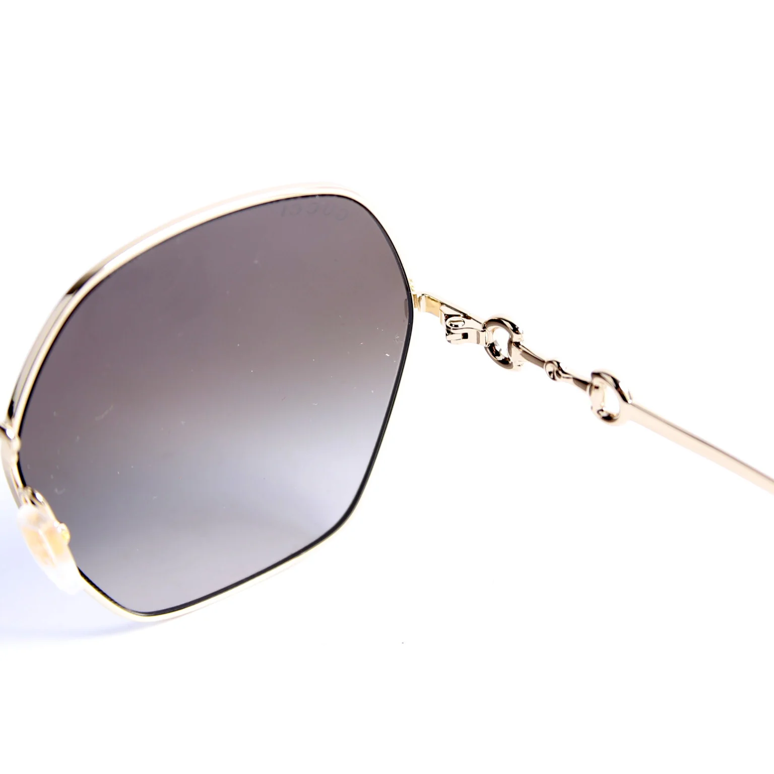GG1335S Oversized Sunglasses Gold/Brown - Image 7