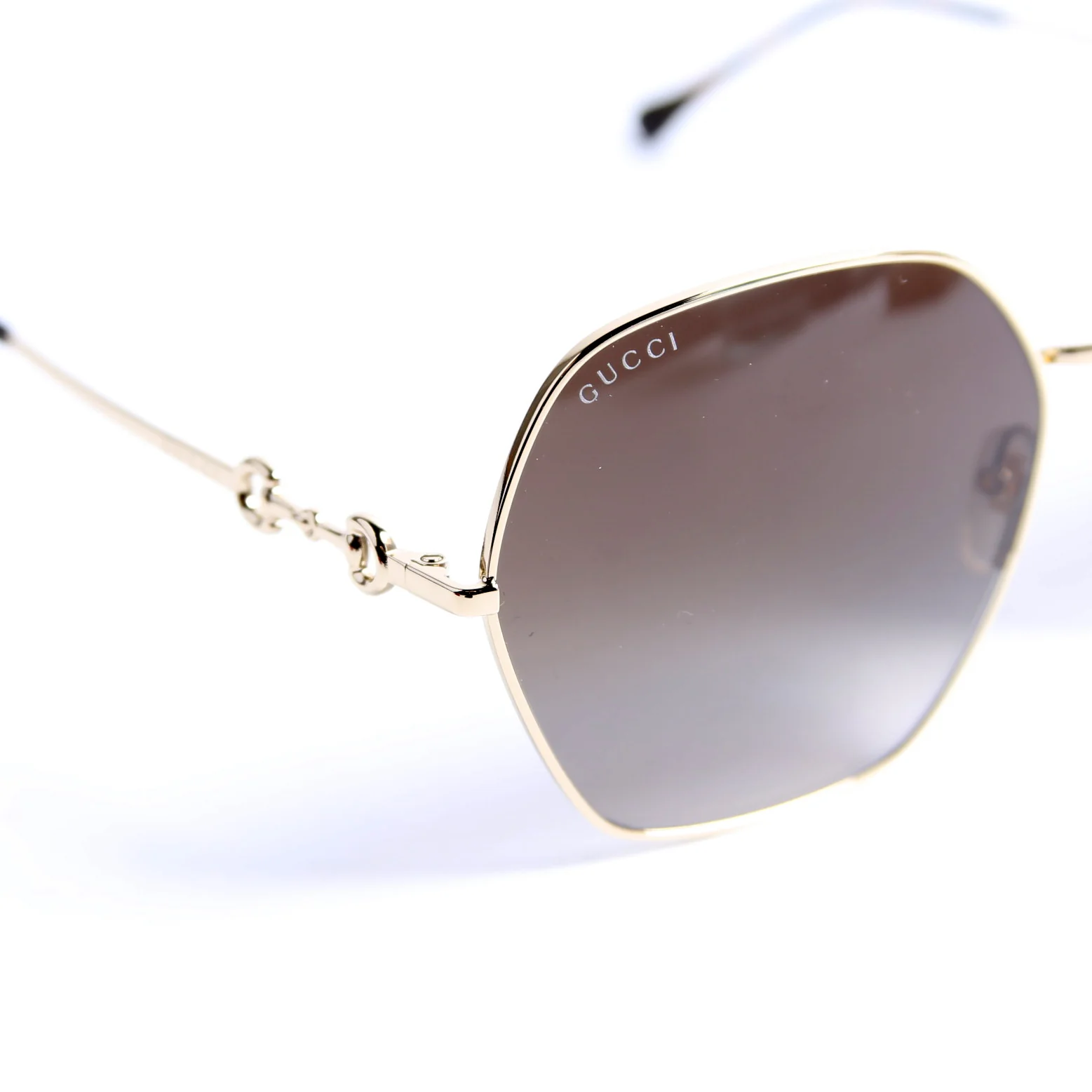 GG1335S Oversized Sunglasses Gold/Brown - Image 8