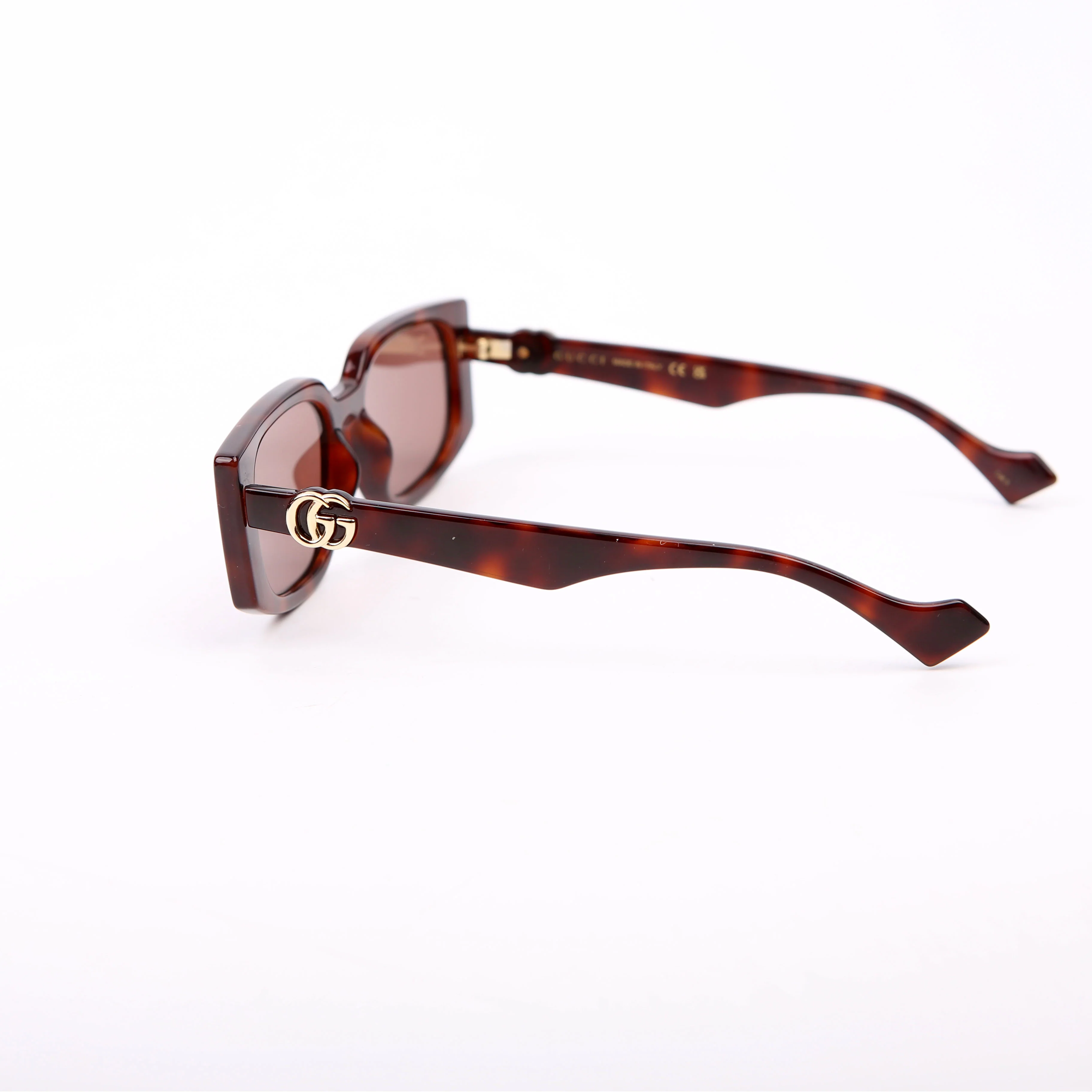 GG1534S Tortoiseshell Injection Sunglasses Brown - Image 4