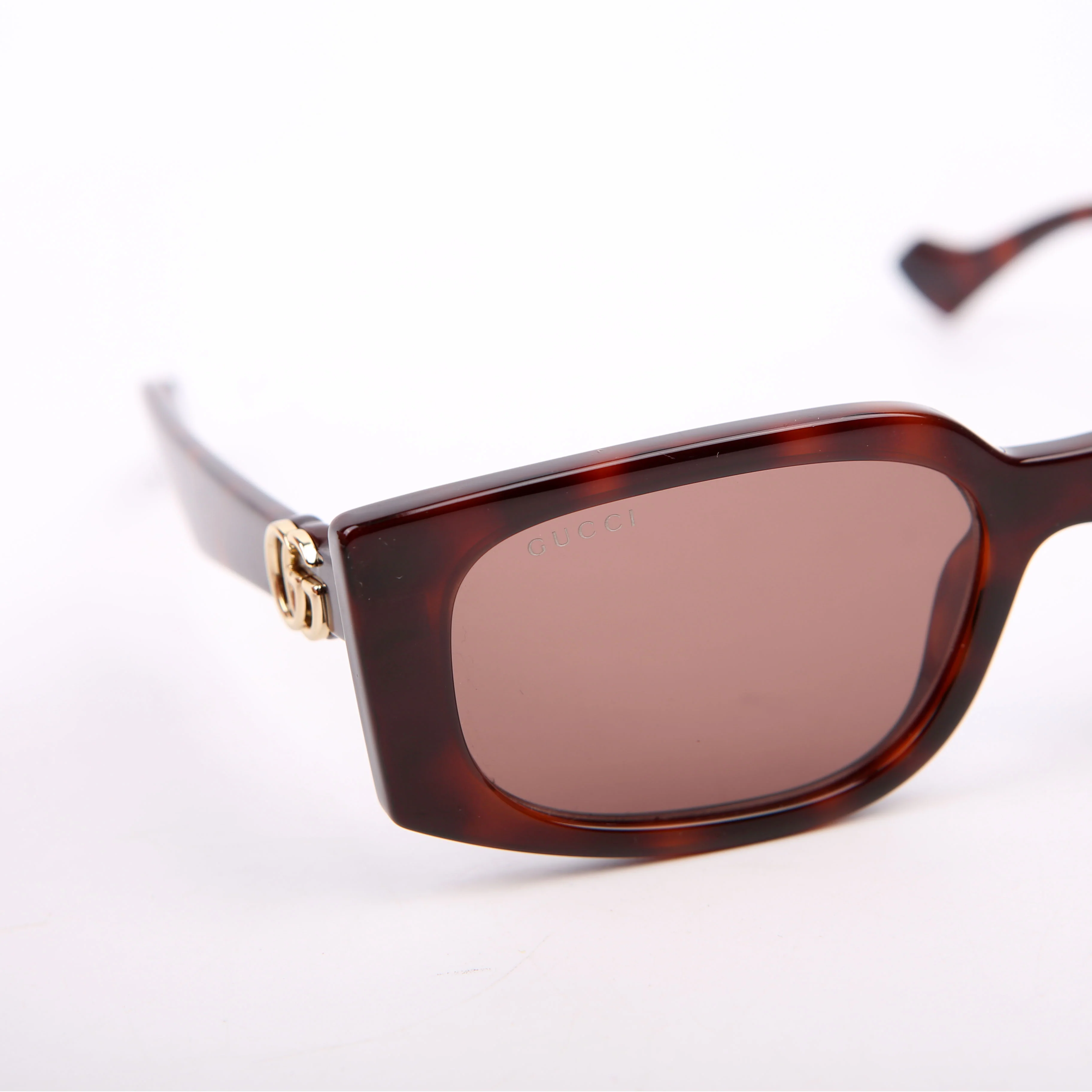 GG1534S Tortoiseshell Injection Sunglasses Brown - Image 8