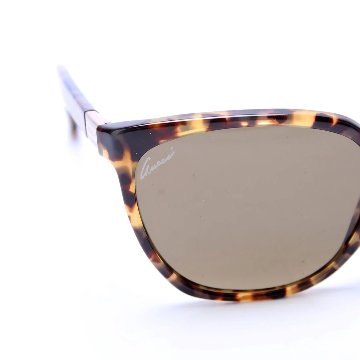 GG3502/S Square Sunglasses Brown - Image 9