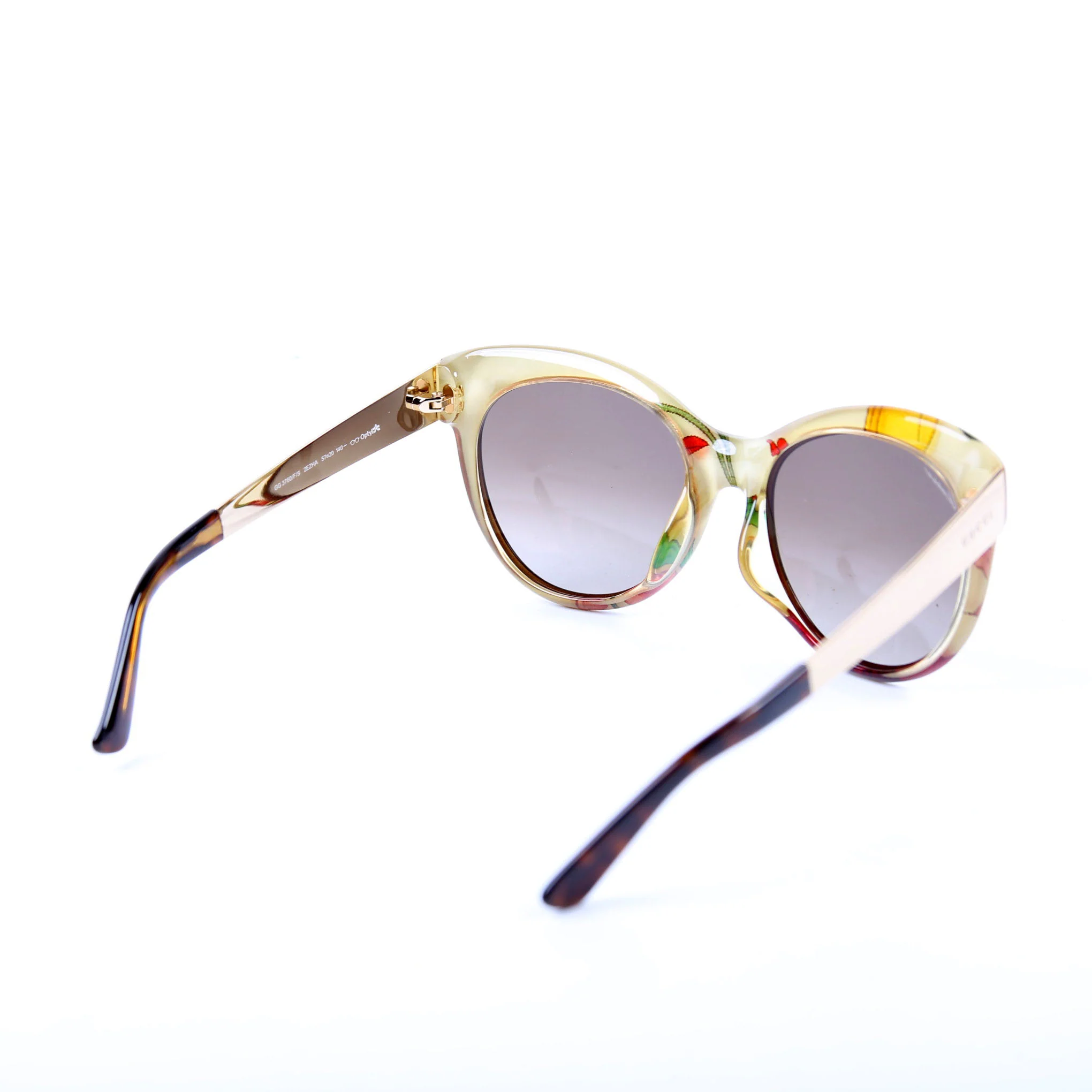 GG3760 Tortoise Cateye Sunglasses Brown - Image 4