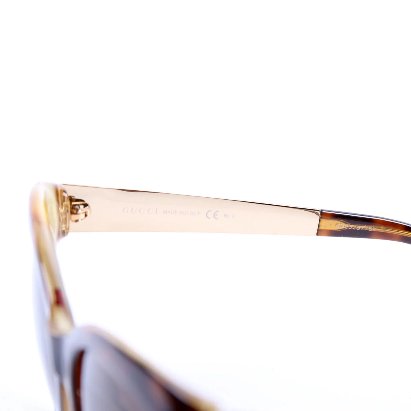 GG3760 Tortoise Cateye Sunglasses Brown - Image 6