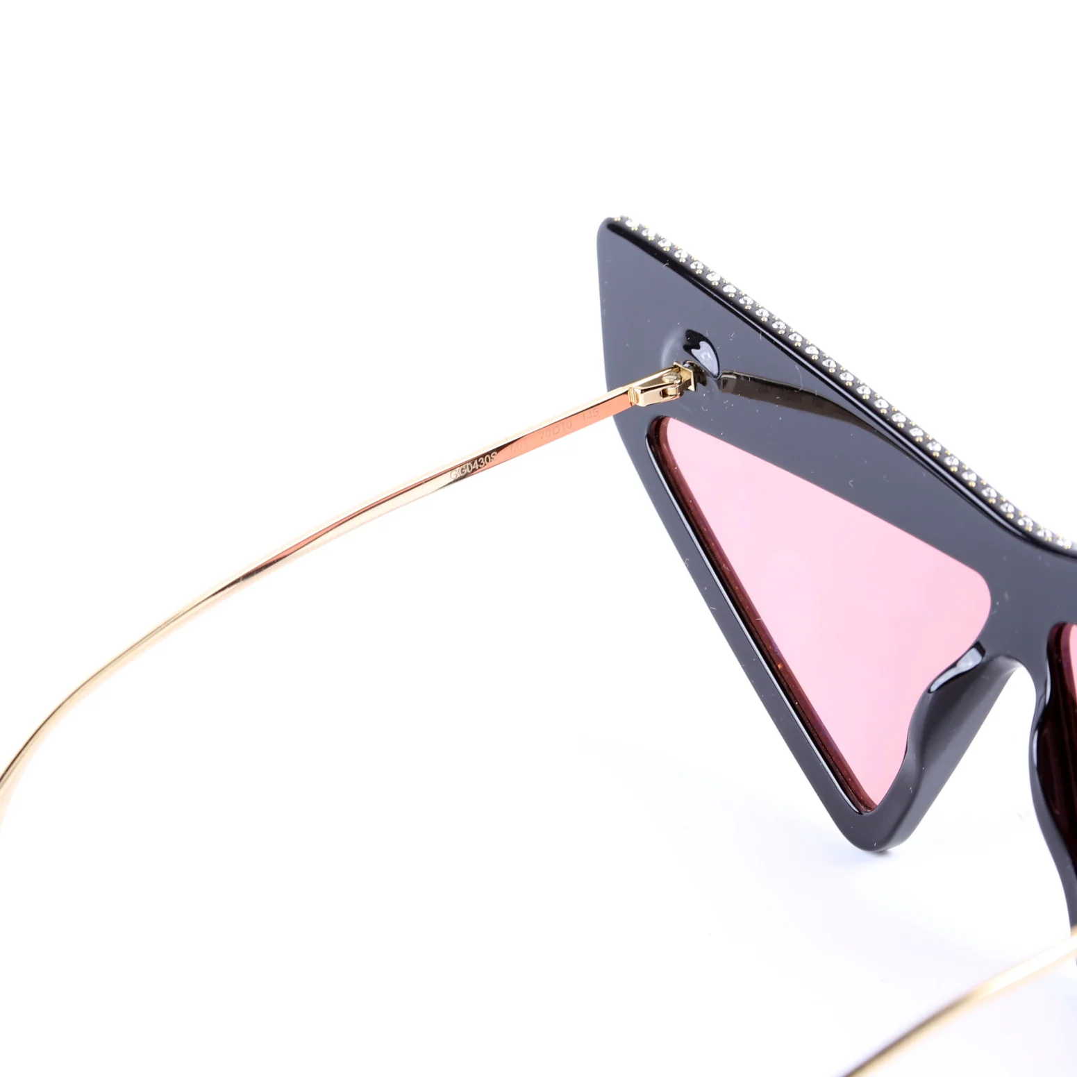 GG4030S 001 Crystal Sunglasses Black/Pink - Image 5