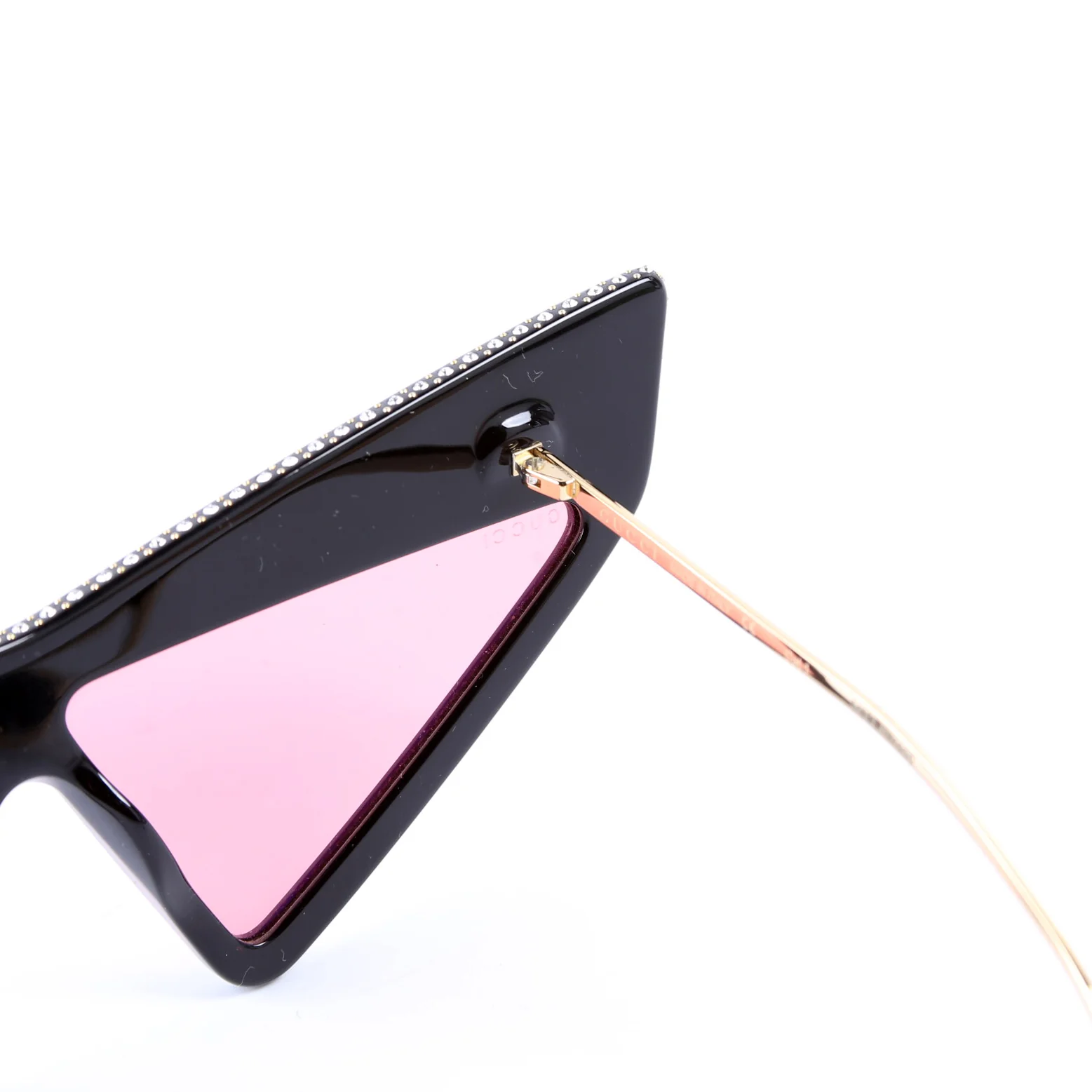 GG4030S 001 Crystal Sunglasses Black/Pink - Image 7