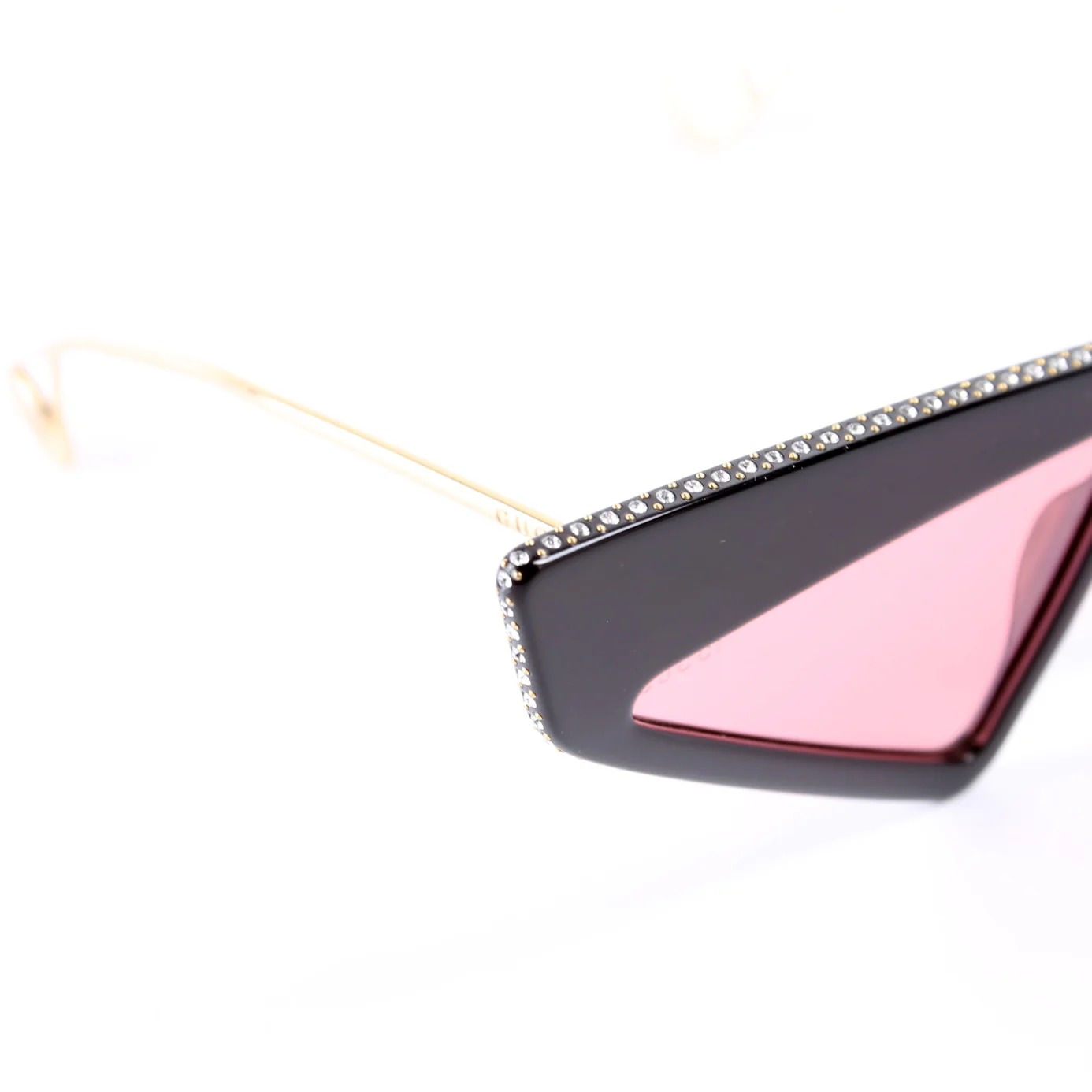 GG4030S 001 Crystal Sunglasses Black/Pink - Image 8
