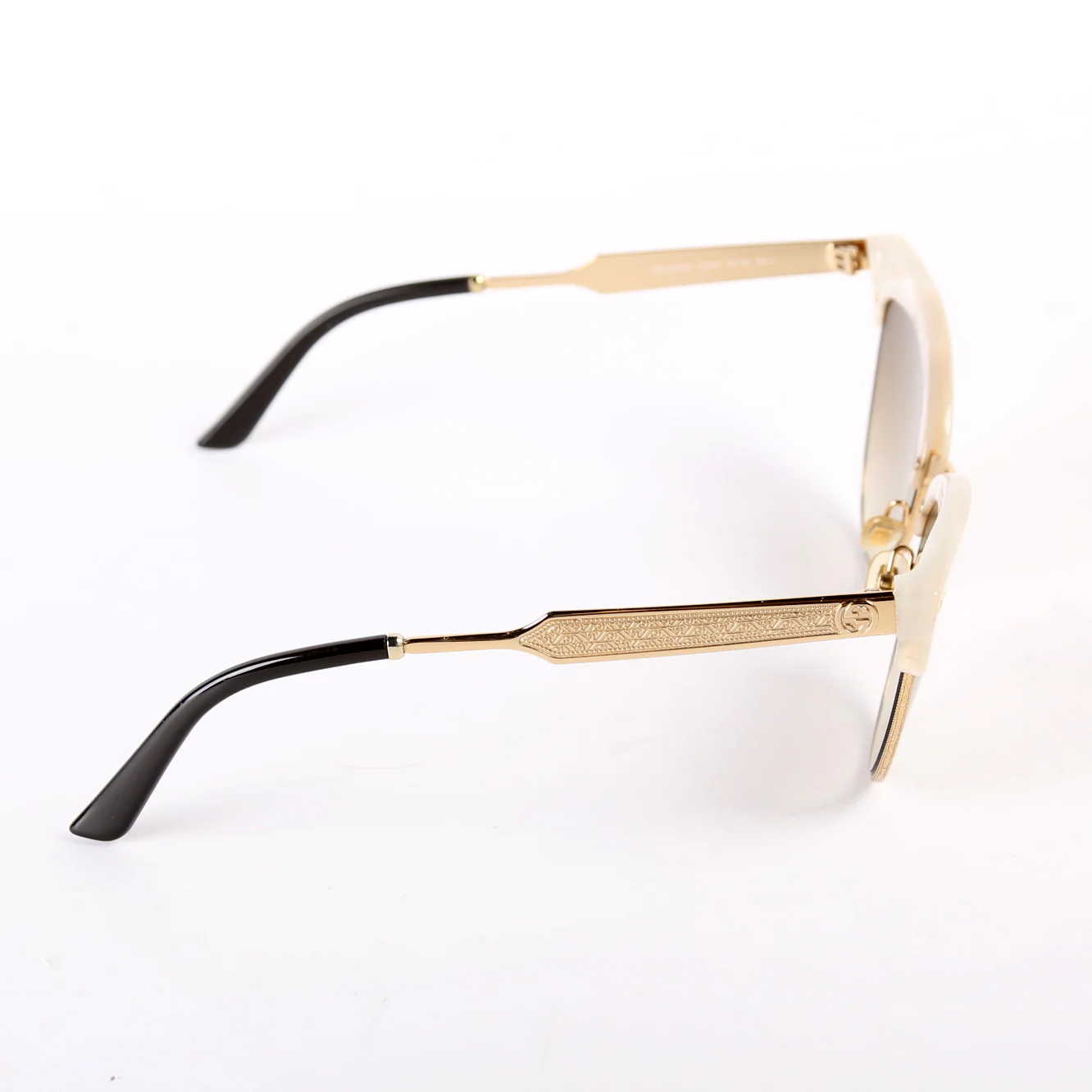 GG4283 Pearl Sunglasses White/Gold - Image 3