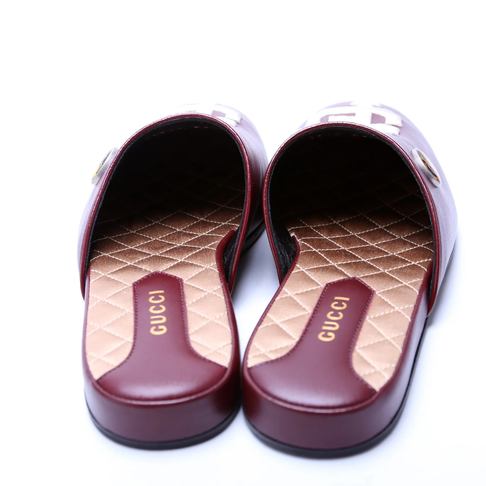 Giants Logo Mules w/ GG Canvas Shoe Bag - Image 4