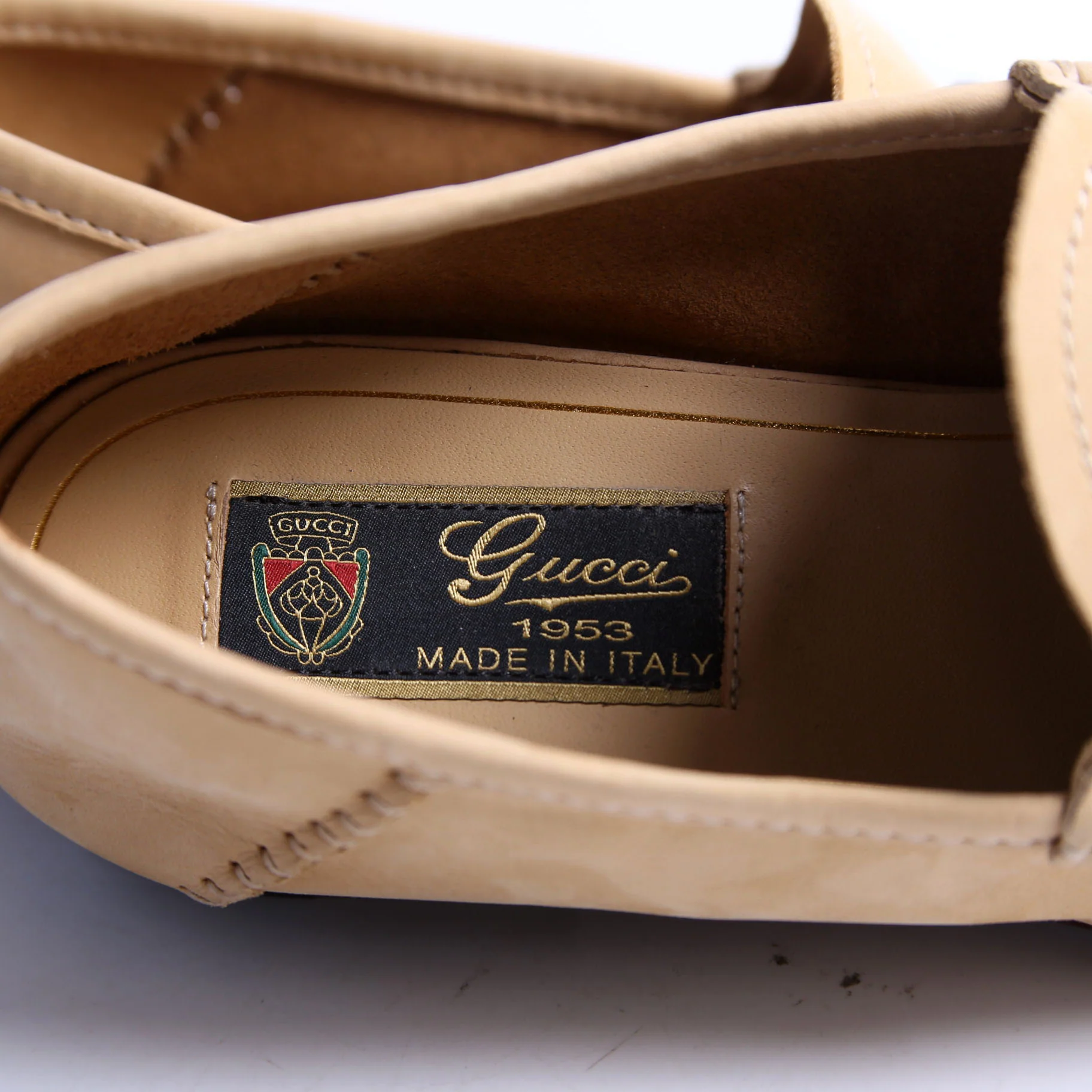 Gigi Horsebit Loafers Size 37 Tan - Image 6