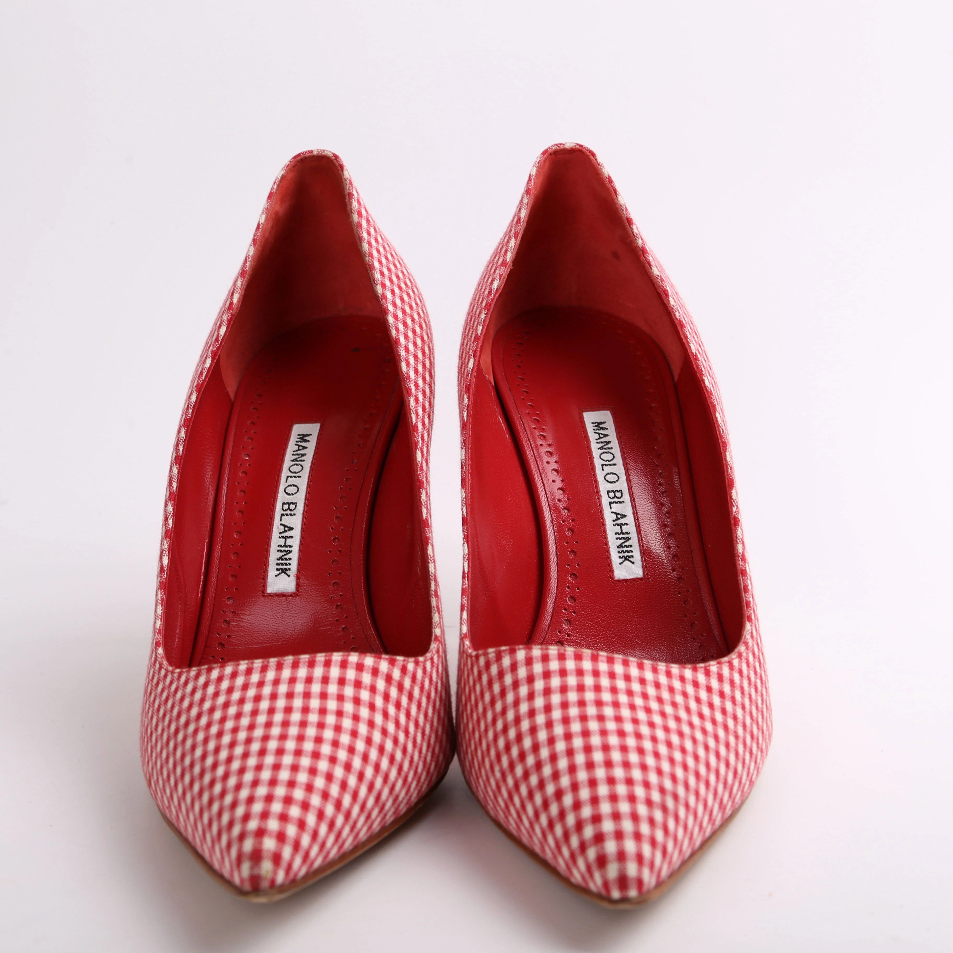 Gingham Pumps Size 40 - Image 2