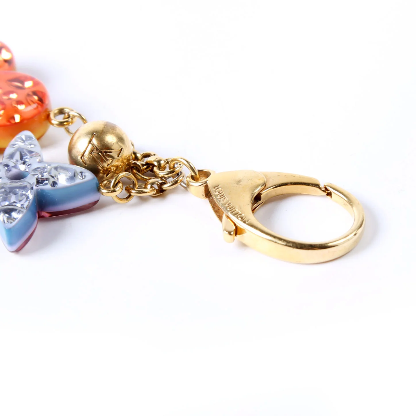 Glam Flower Resin Charm Gold/Multicolor - Image 4