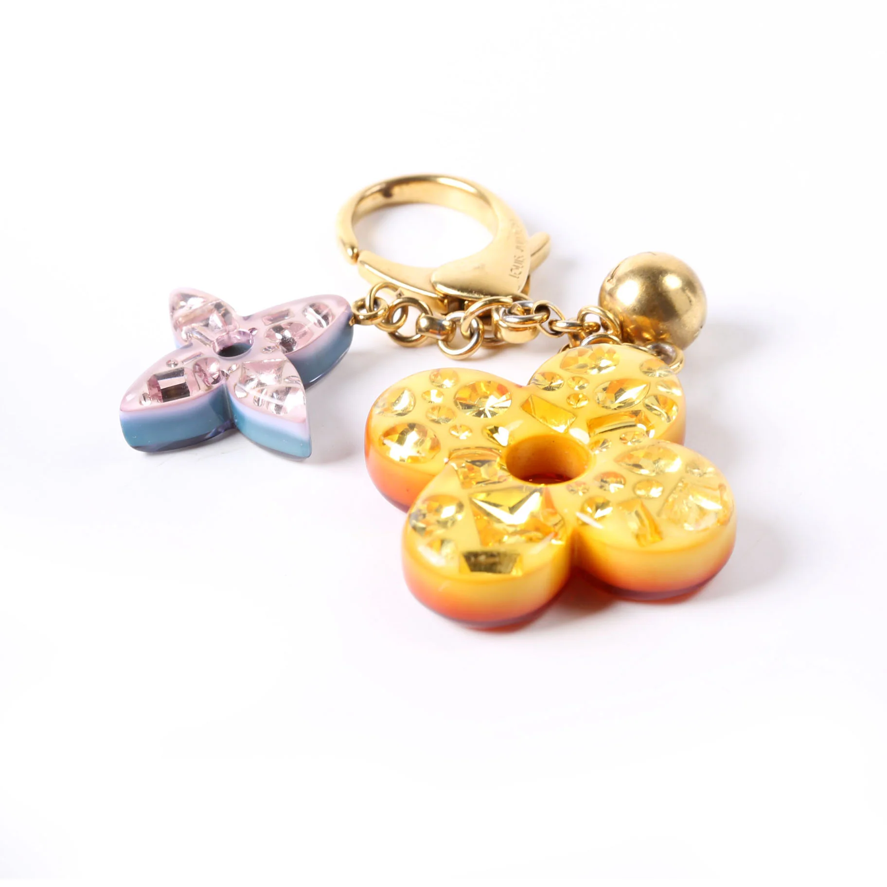 Glam Flower Resin Charm Gold/Multicolor - Image 5