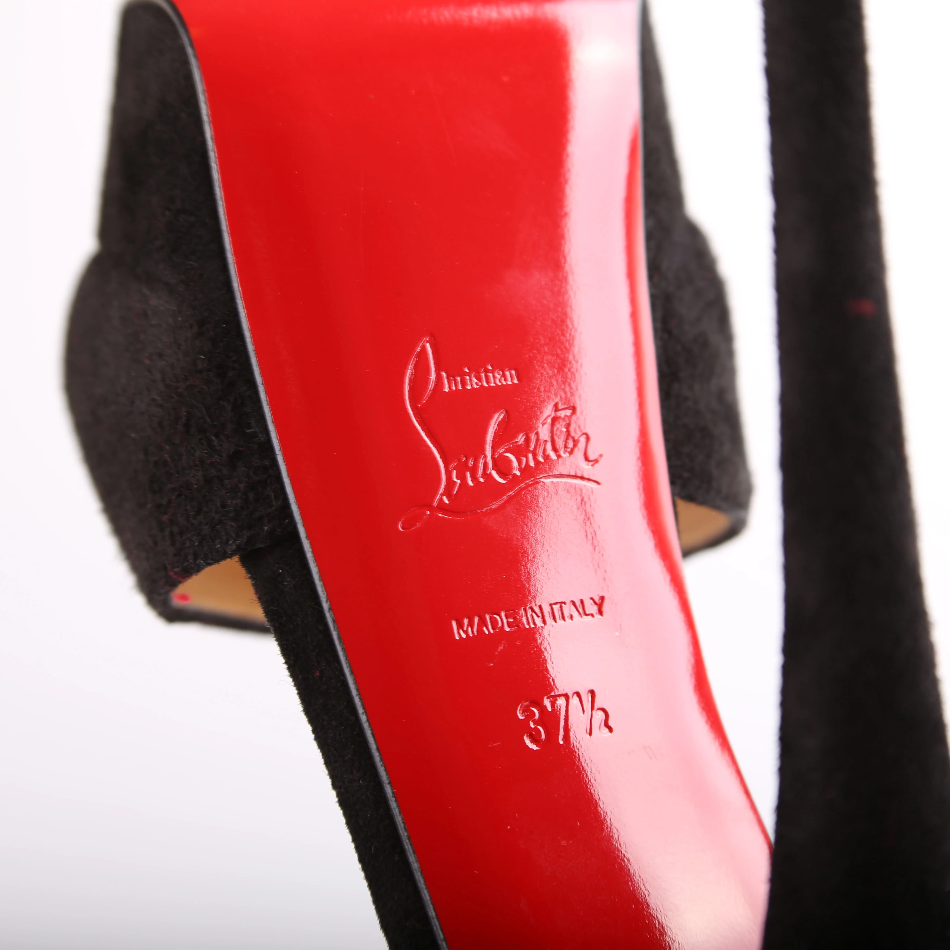 Glennalta 150MM Suede Pumps Size 37.5 - Image 7