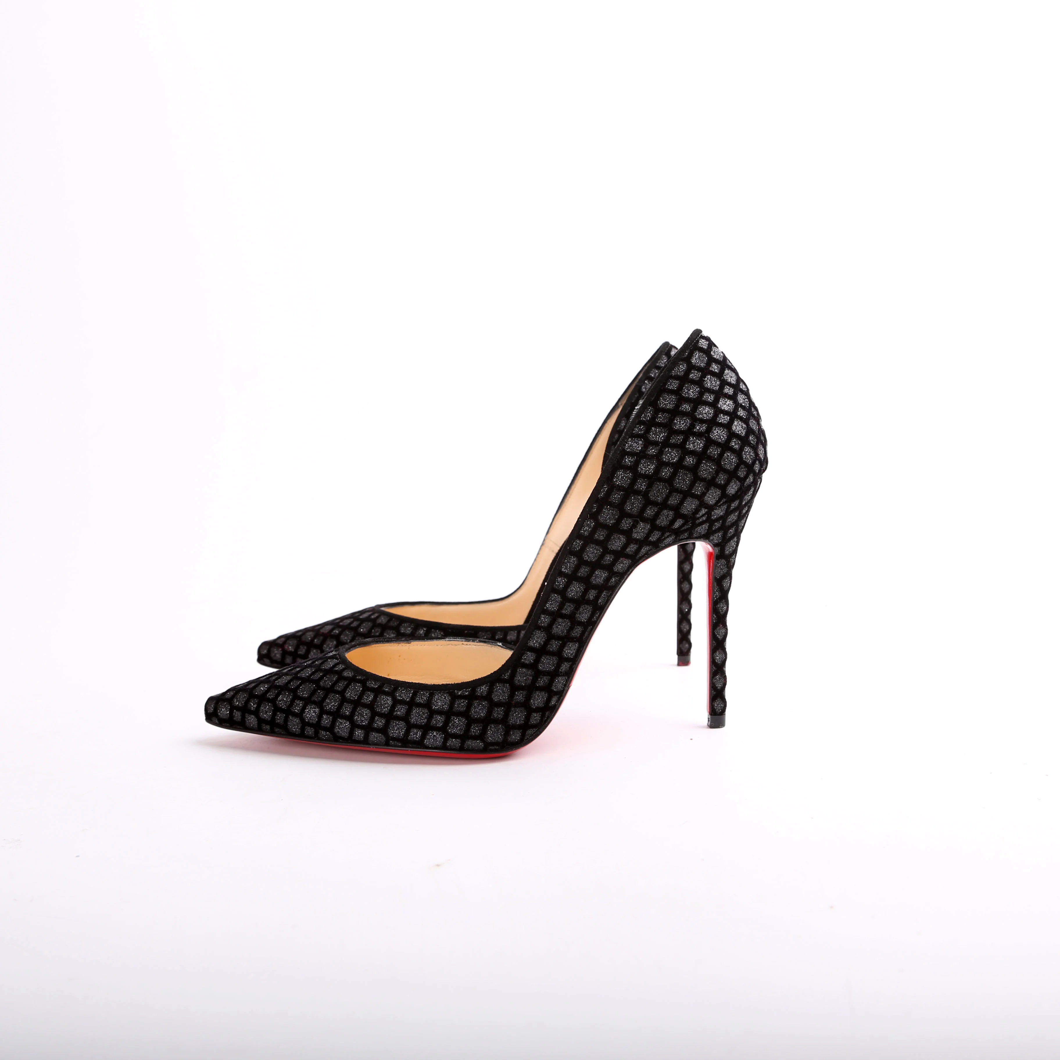 Glitter Floque Iriza 100 Pumps Size 35.5 - Image 2