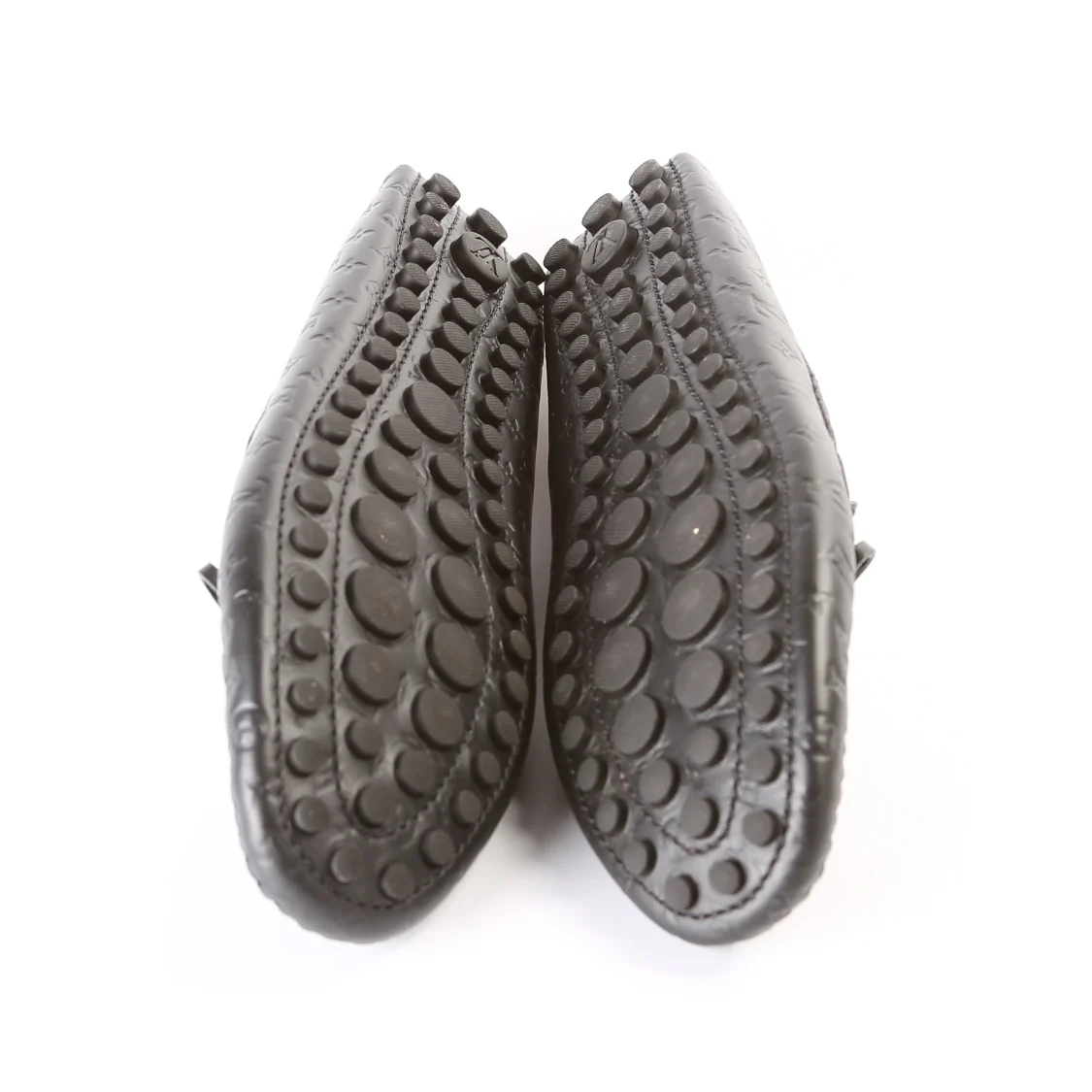 Gloria Flat Loafers Leather Monogram Size 39.5 - Image 6