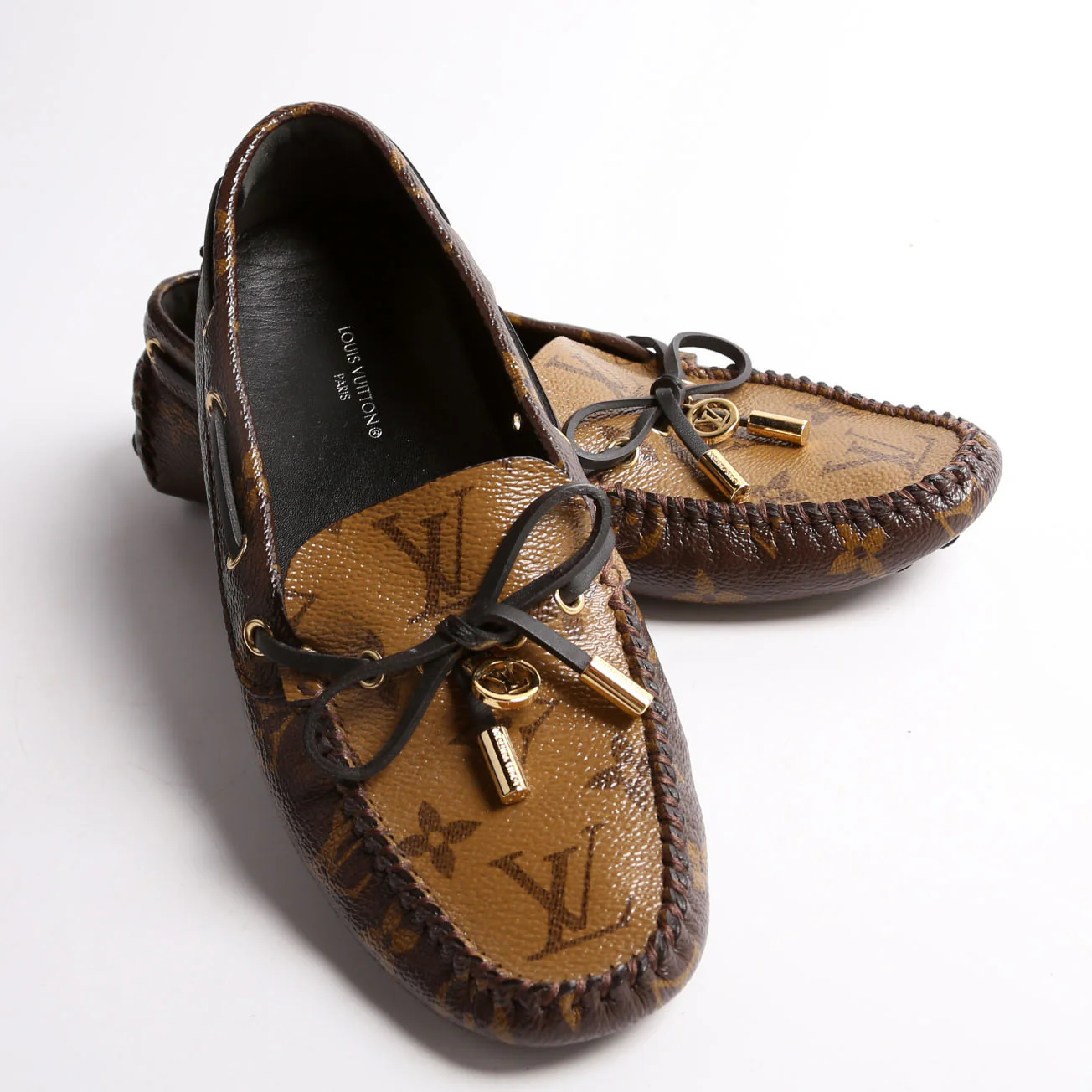 Gloria Loafers Reverse Monogram Size 35.5 - Image 6