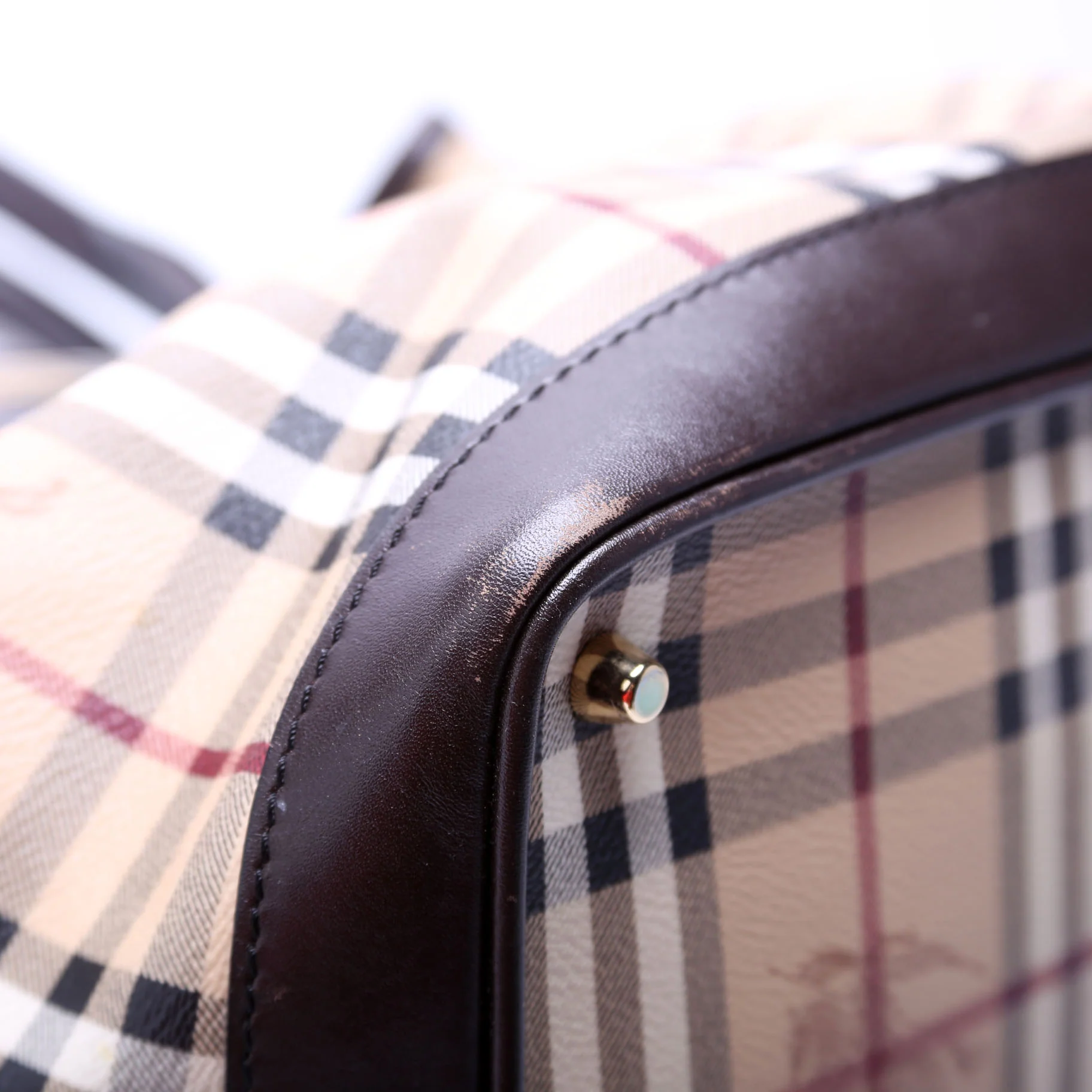 Goldertone Haymarket Tote - Image 6