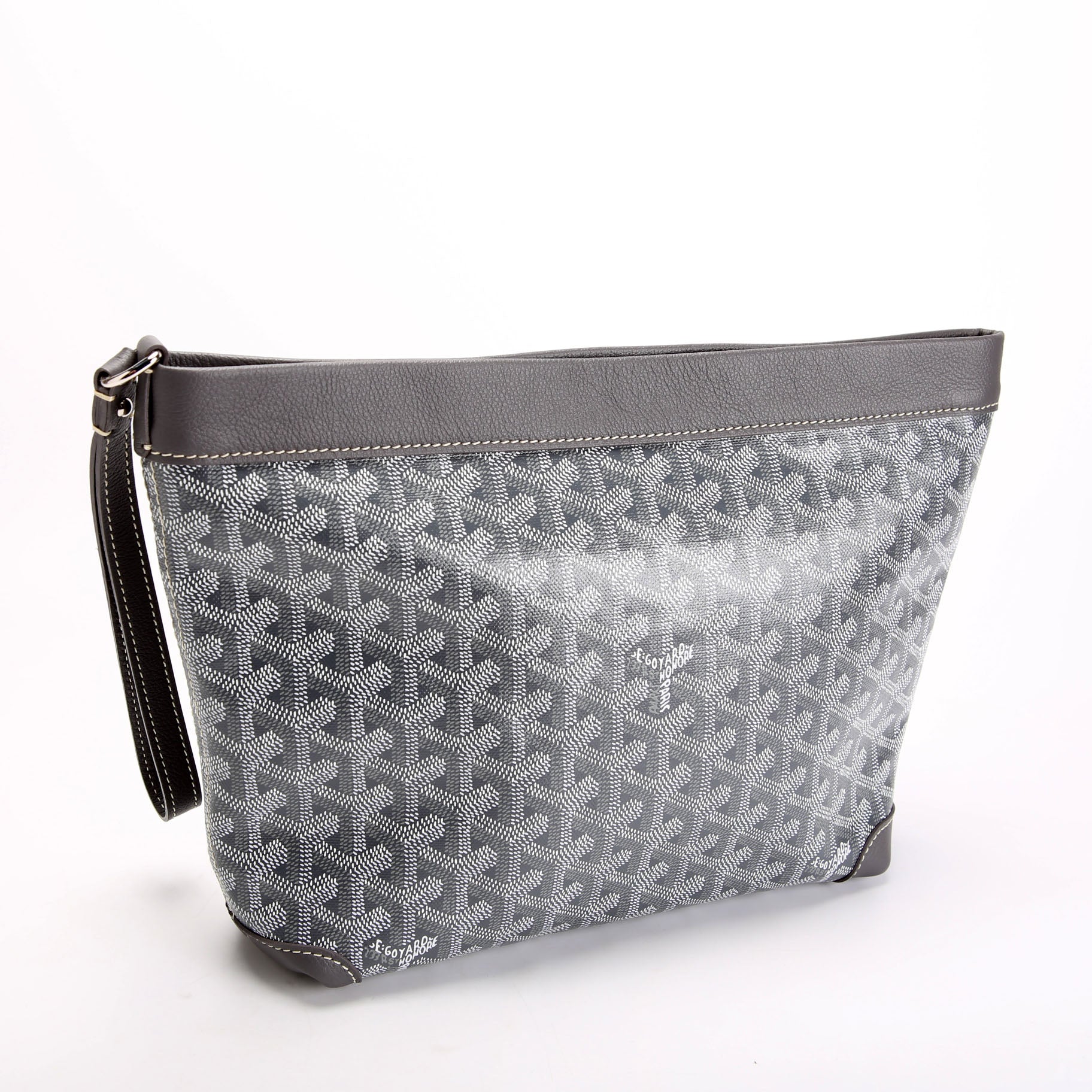 Goyardine Conti Pouch Gray - Image 2