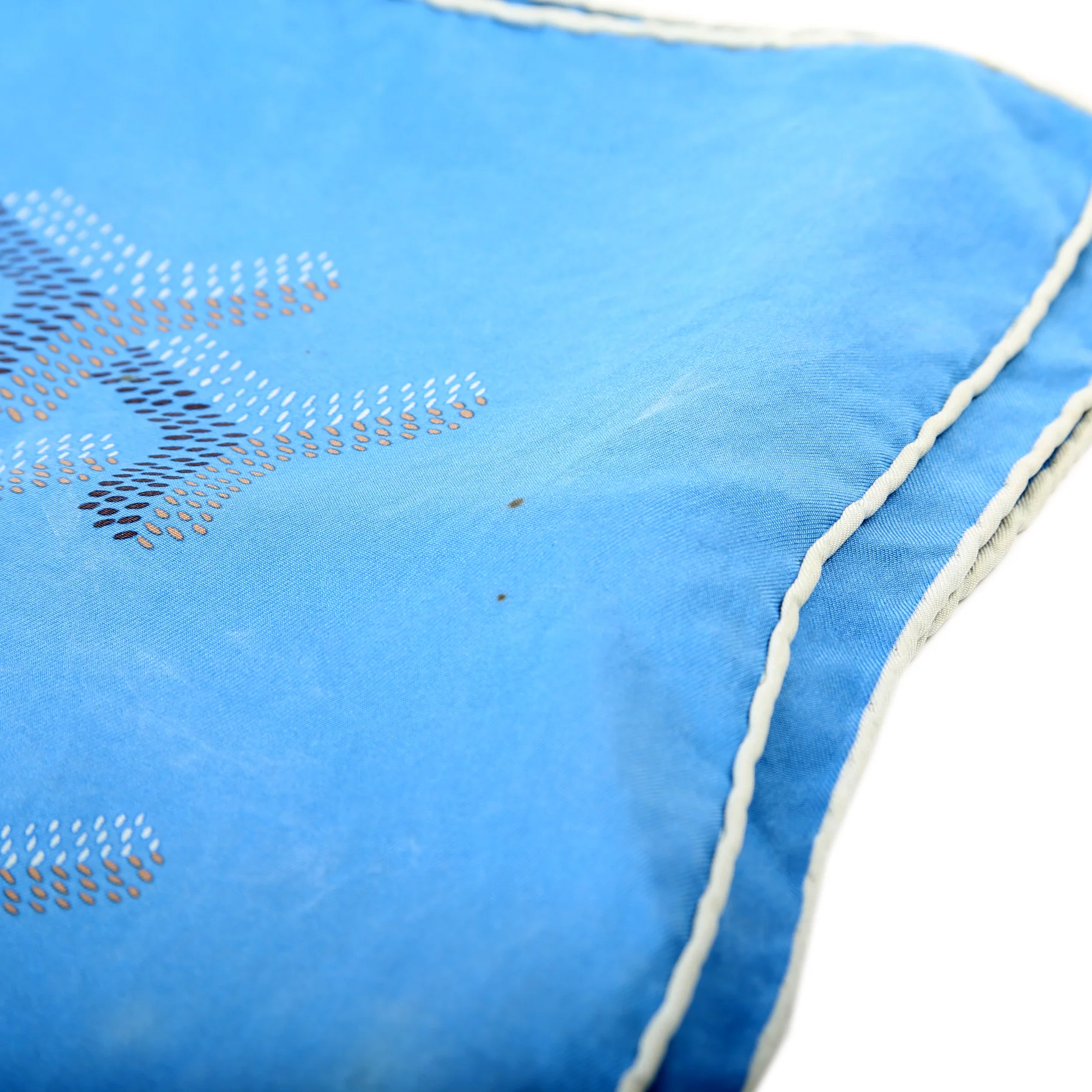 Goyardine Pattern Silk Scarf - Image 6