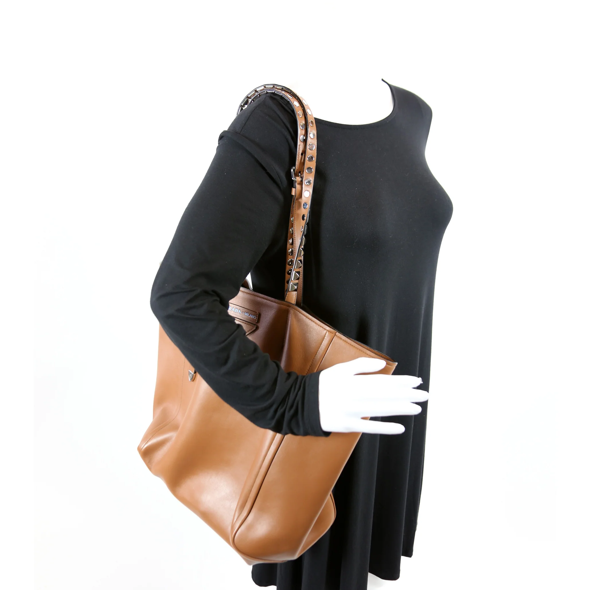 Grace Lux Studded Large Concept Shopper Tote - Image 10