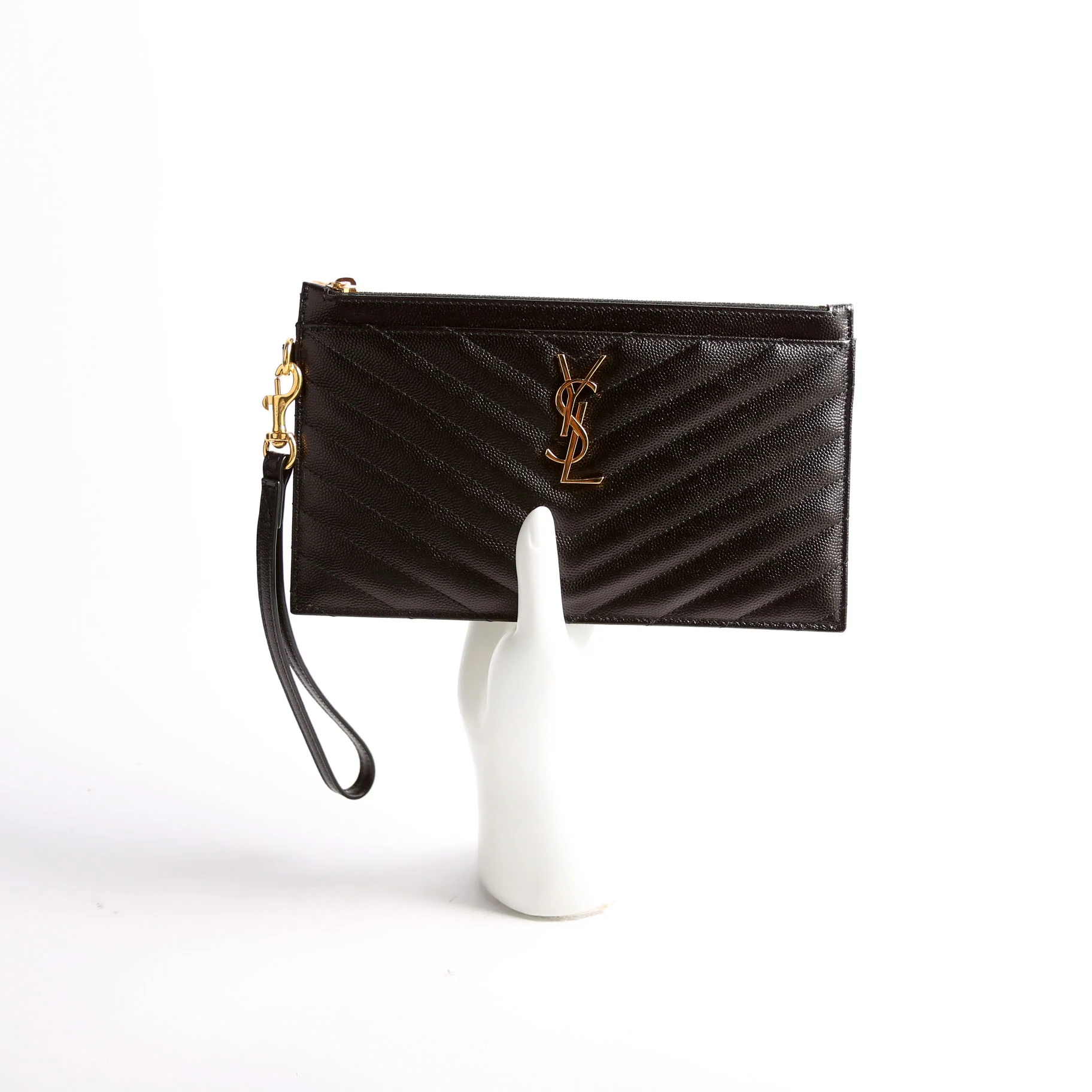 Grain De Cassandre Bill Pouch Large 636313 Black - Image 9