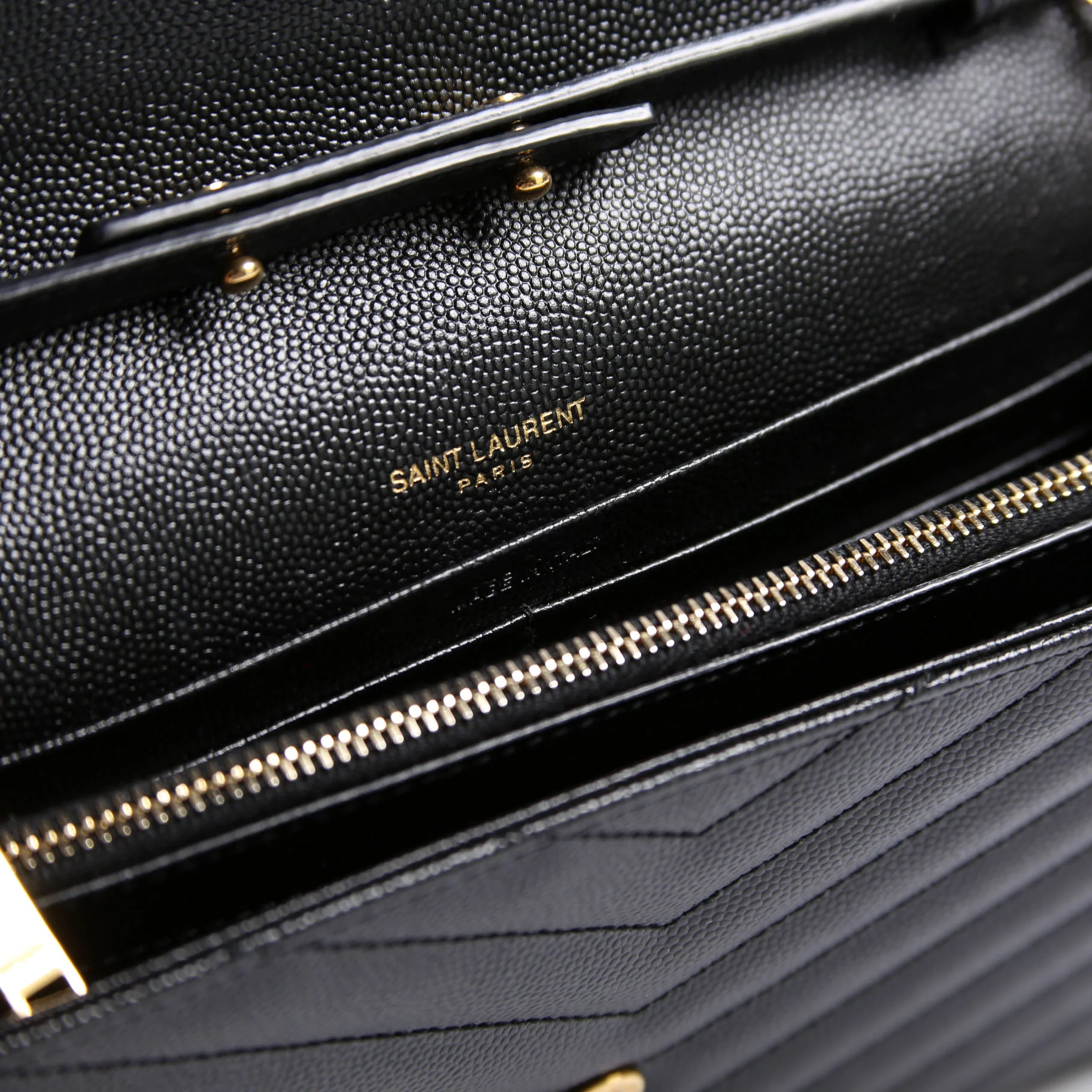 Grain De Chain Wallet 377828 Black - Image 7